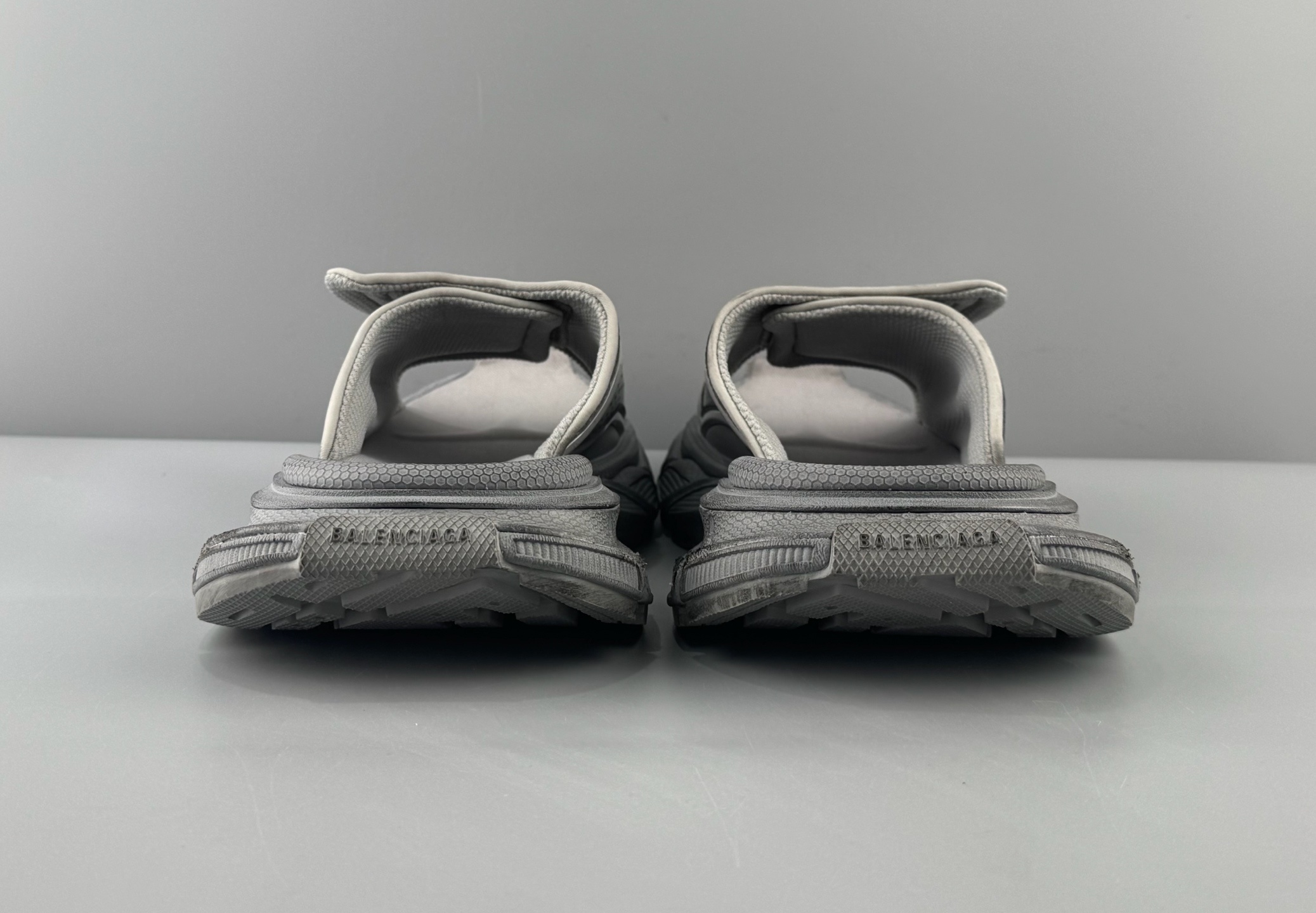 Balenciaga 3XL Slides Color: Gray Premium original factory materials Independently developed private outsole mold - Image 20