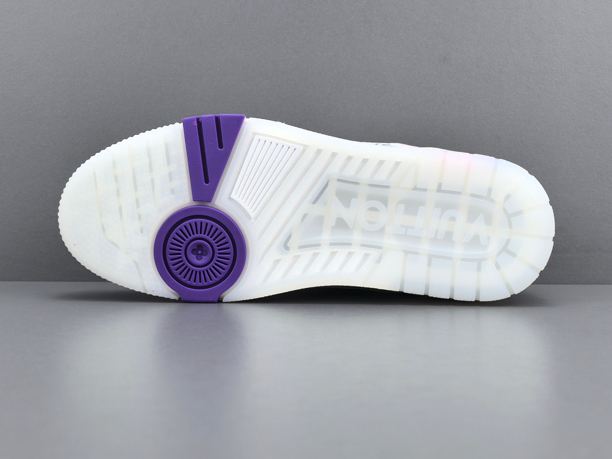 LV Trainer 2025 Cruise π³οΈ Limited Edition Inspired by vintage basketball sneakers, Virgil Abloh designed the highly sought-after LV Trainer to embody a perfect fusion of luxury and sport. - Image 10