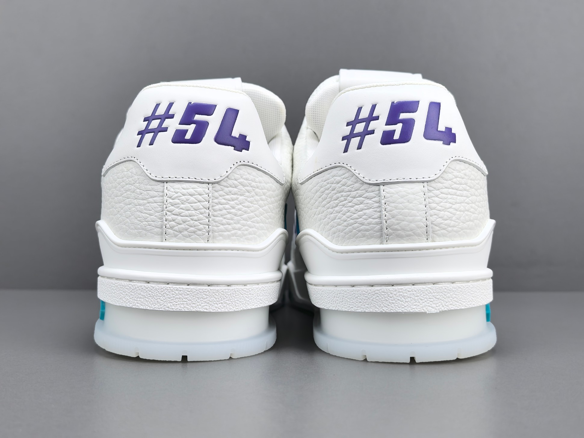 LV Trainer 2025 Cruise 🛳️ Limited Edition Designed by Virgil Abloh, this exclusive edition draws inspiration from vintage basketball sneakers, reinterpreting them through Louis Vuitton’s signature luxury craftsmanship. - Image 14