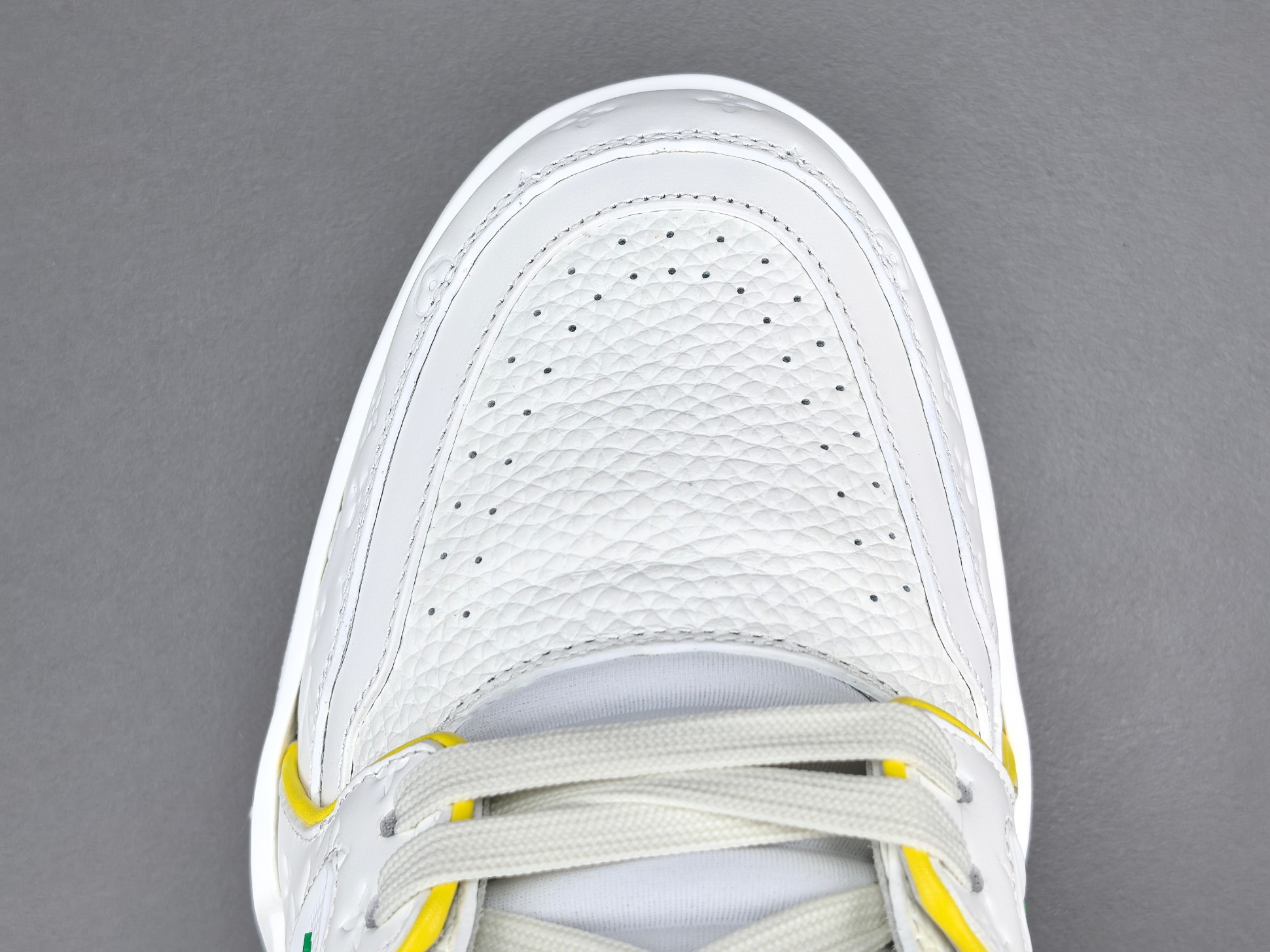LV Trainer 2025 Cruise 🛳️ Limited Edition Designed by Virgil Abloh, this limited-edition LV Trainer takes inspiration from vintage basketball sneakers, merging classic sport style with Louis Vuitton’s signature luxury craftsmanship. - Image 2
