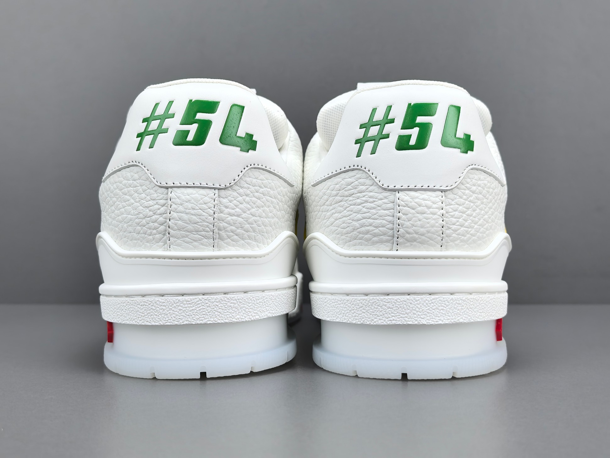 LV Trainer 2025 Cruise 🛳️ Limited Edition Designed by Virgil Abloh, this limited-edition LV Trainer takes inspiration from vintage basketball sneakers, merging classic sport style with Louis Vuitton’s signature luxury craftsmanship. - Image 12