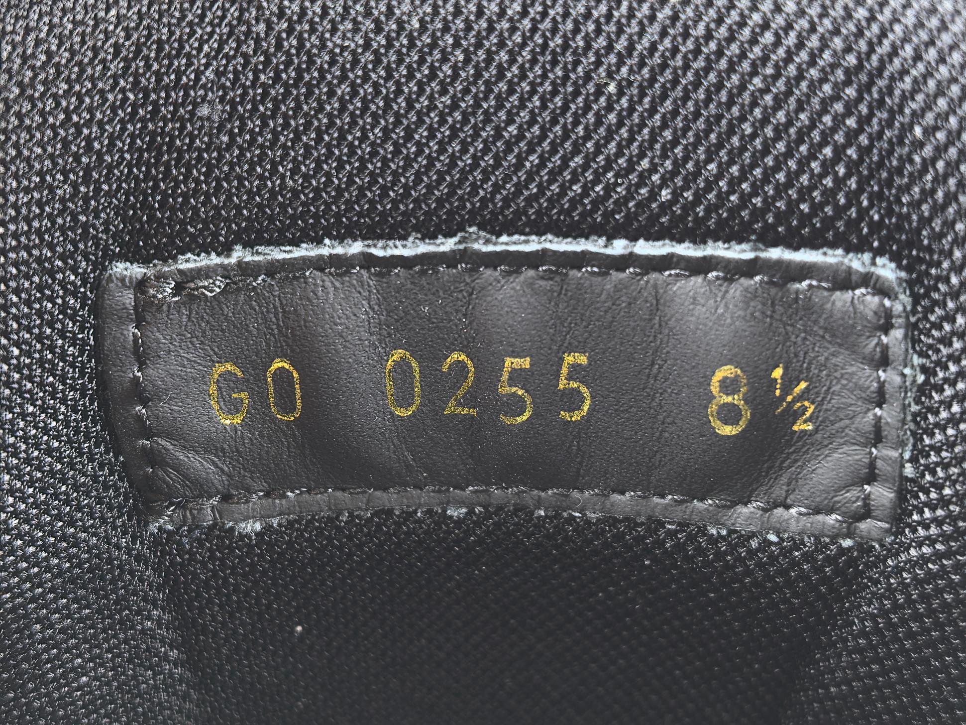 Louis Vuitton Trainer 2025 Edition Designed under the creative vision of Virgil Abloh, this LV Trainer draws inspiration from vintage basketball sneakers, blending heritage aesthetics with modern luxury. - Image 15