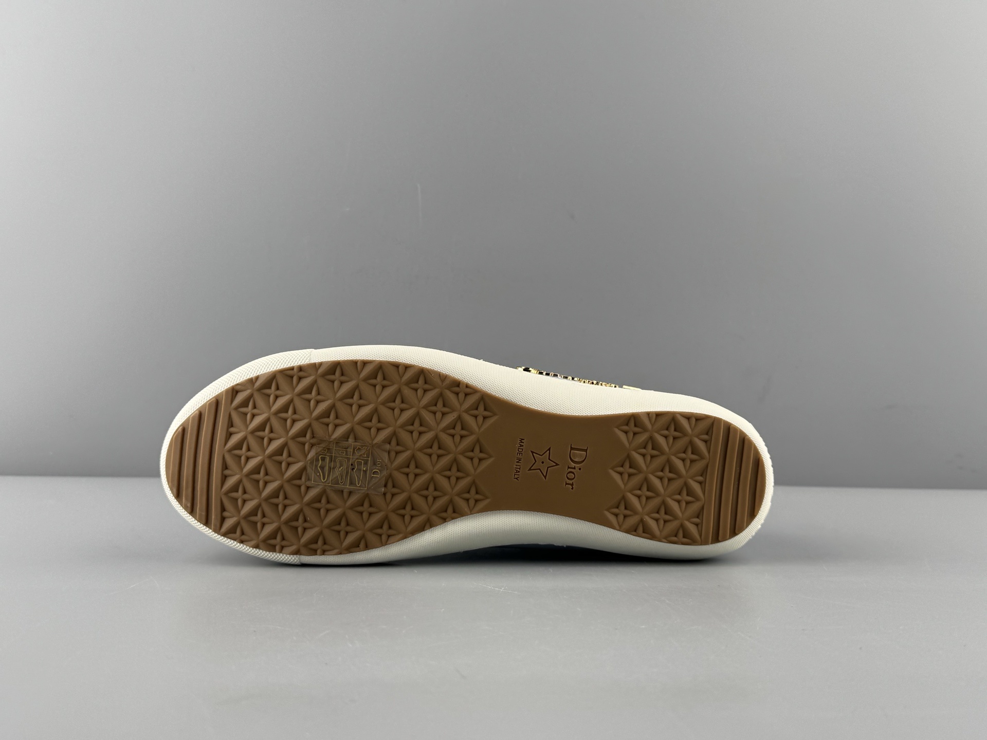 DIOR Dioriviera Lucky Satin Round-Toe Lace-Up Low-Top Sneakers for Women - Image 4