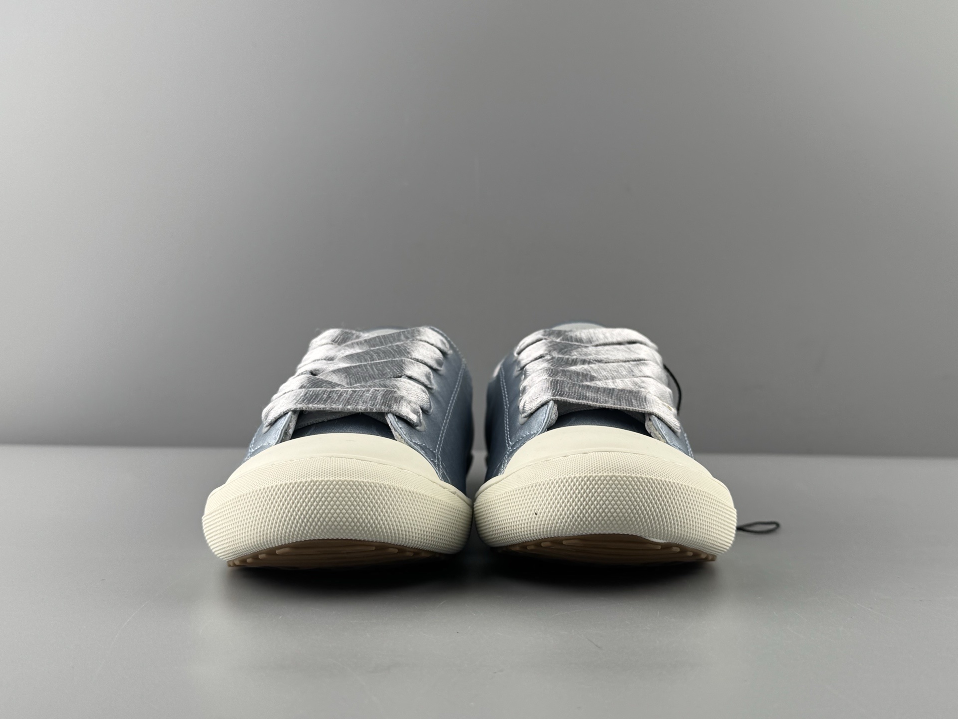 DIOR Dioriviera Lucky Satin Round-Toe Lace-Up Low-Top Sneakers for Women - Image 5