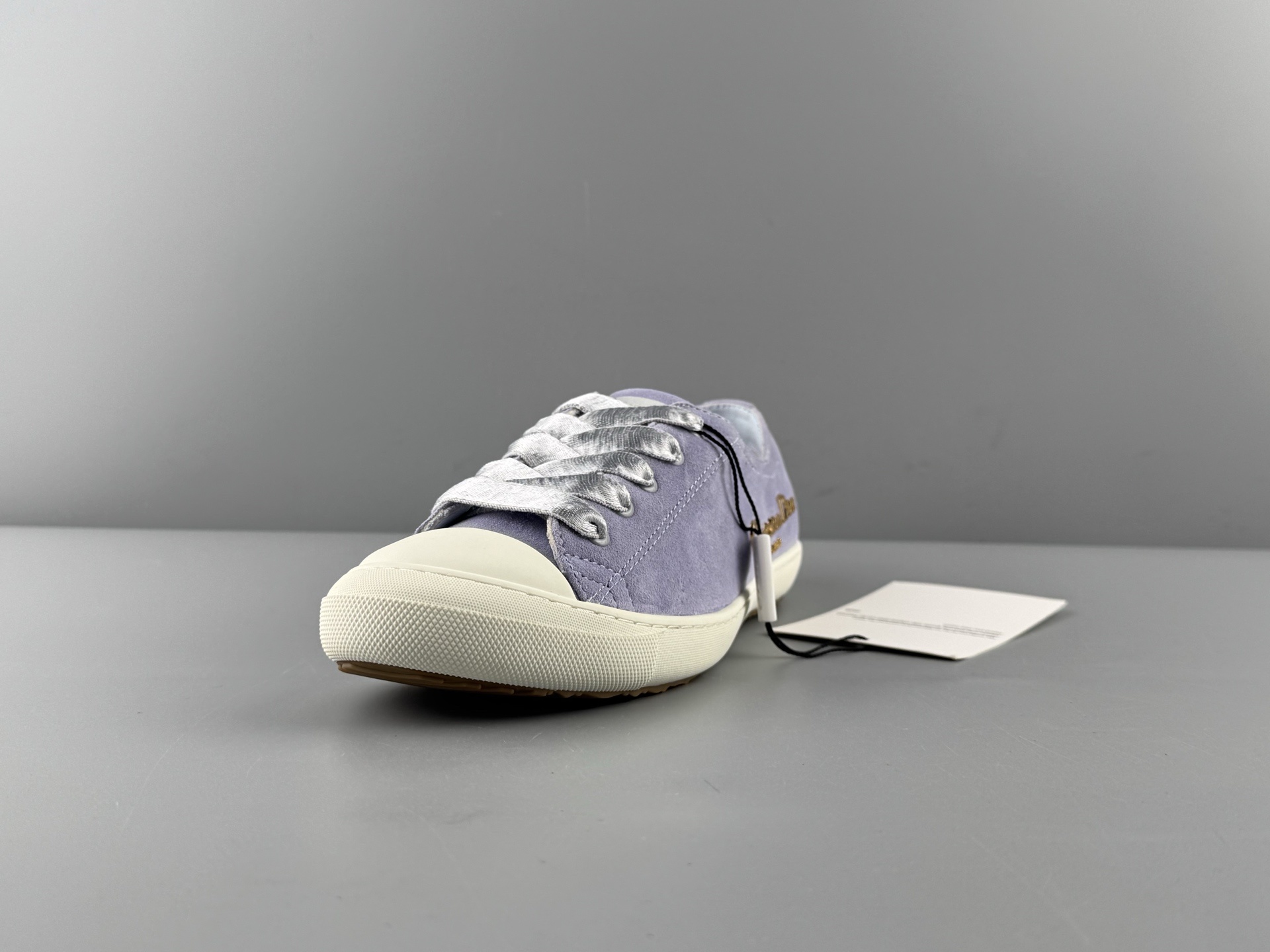 DIOR Dioriviera Lucky Satin Round-Toe Lace-Up Low-Top Sneakers for Women - Image 7