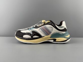 GUCCI Leather Round-Toe Drawstring Low-Top Casual Sneakers (Unisex) Developed using original factory specifications, with all materials sourced from the same suppliers as the authentic manufacturing line for guaranteed premium quality.
