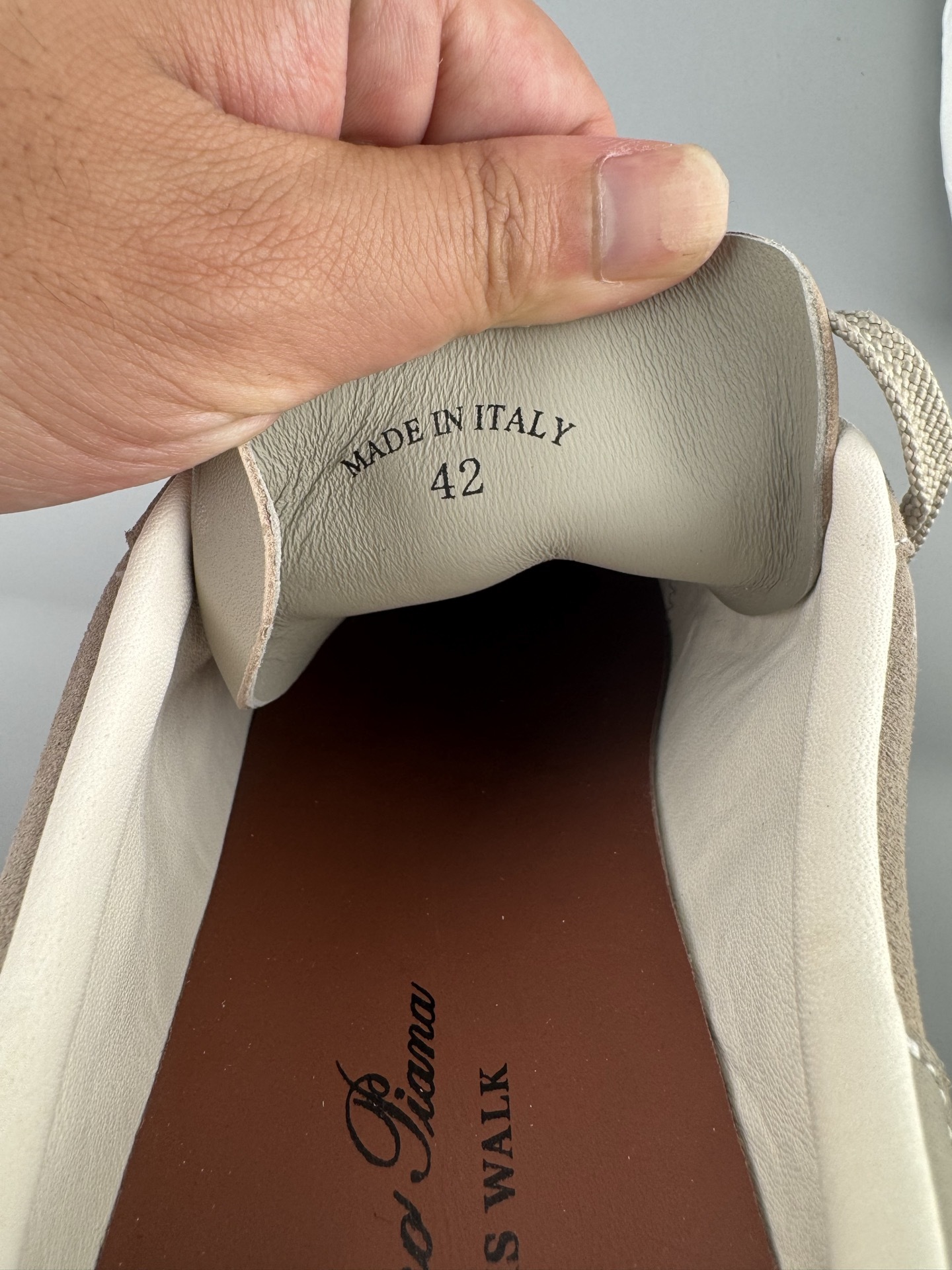 Loro Piana 25SS Tennis Walk Series Sneakers β Original design purchased and developed. This new model features suede and mesh with an ultra-low cut, suitable for year-round wear - Image 5