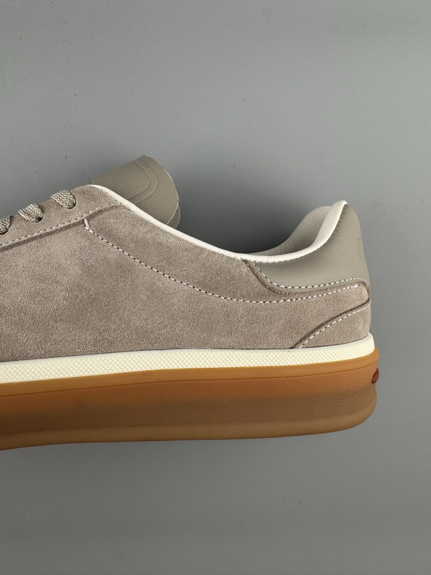 Loro Piana 25SS Tennis Walk Series Sneakers β Original design purchased and developed. This new model features suede and mesh with an ultra-low cut, suitable for year-round wear - Image 6