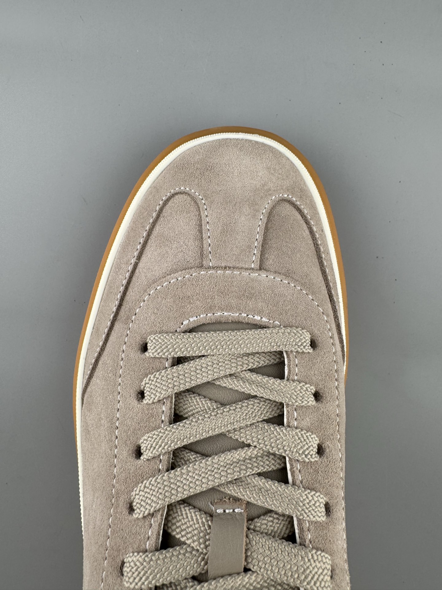 Loro Piana 25SS Tennis Walk Series Sneakers β Original design purchased and developed. This new model features suede and mesh with an ultra-low cut, suitable for year-round wear - Image 7