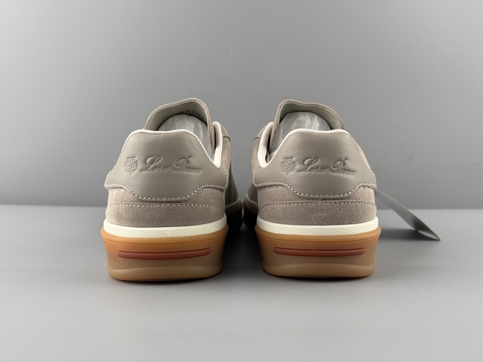 Loro Piana 25SS Tennis Walk Series Sneakers β Original design purchased and developed. This new model features suede and mesh with an ultra-low cut, suitable for year-round wear - Image 10