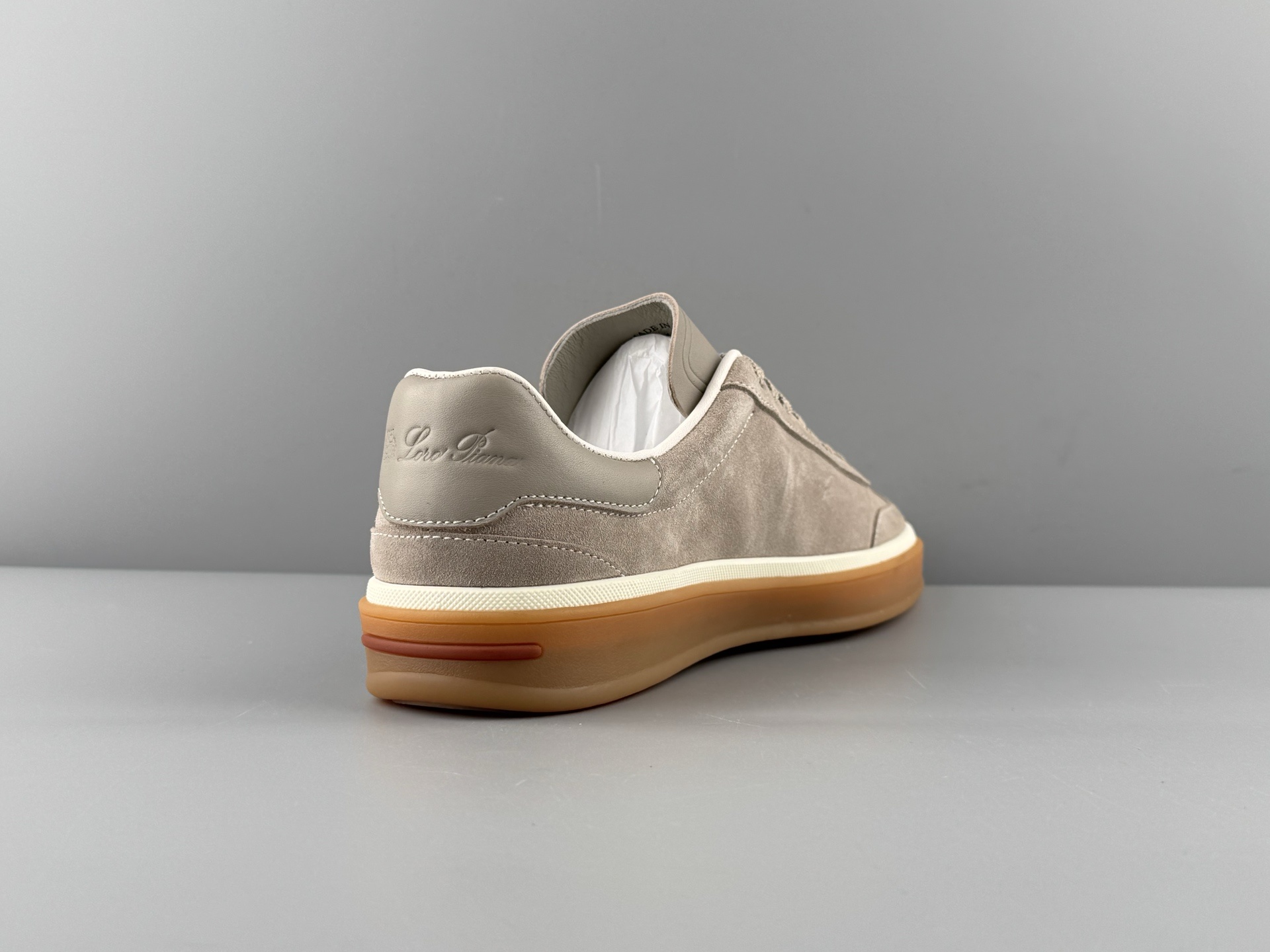 Loro Piana 25SS Tennis Walk Series Sneakers β Original design purchased and developed. This new model features suede and mesh with an ultra-low cut, suitable for year-round wear - Image 13
