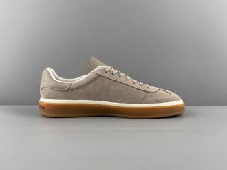 Loro Piana 25SS Tennis Walk Series Sneakers – Original design purchased and developed. This new model features suede and mesh with an ultra-low cut, suitable for year-round wear