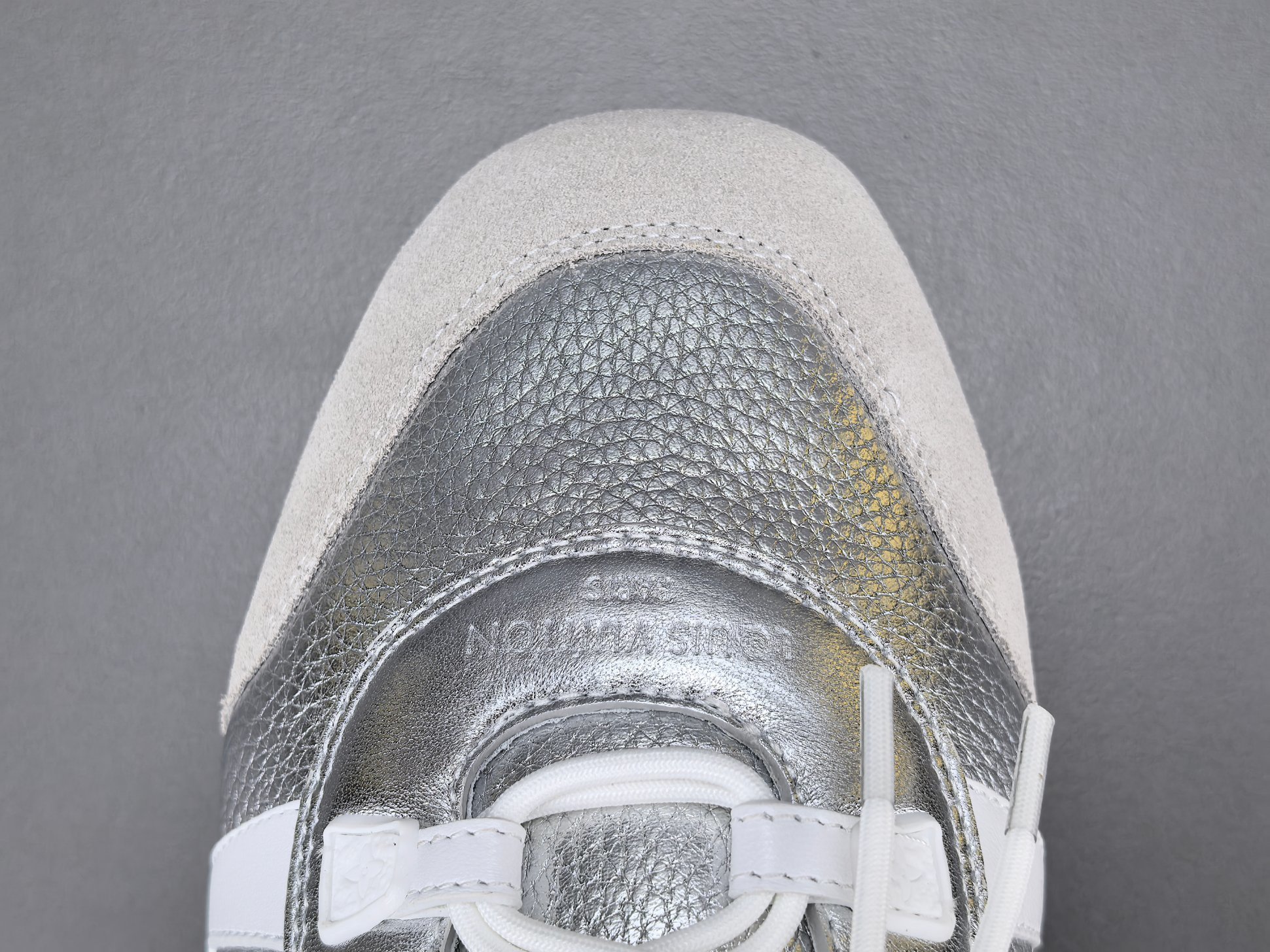 Louis Vuitton Sneakerina German trainer–style women’s sneakers made of cowhide leather, featuring a round toe, lace-up closure, ballet-inspired style, thin sole, and low-top design. Suitable for everyday casual wear. - Image 5