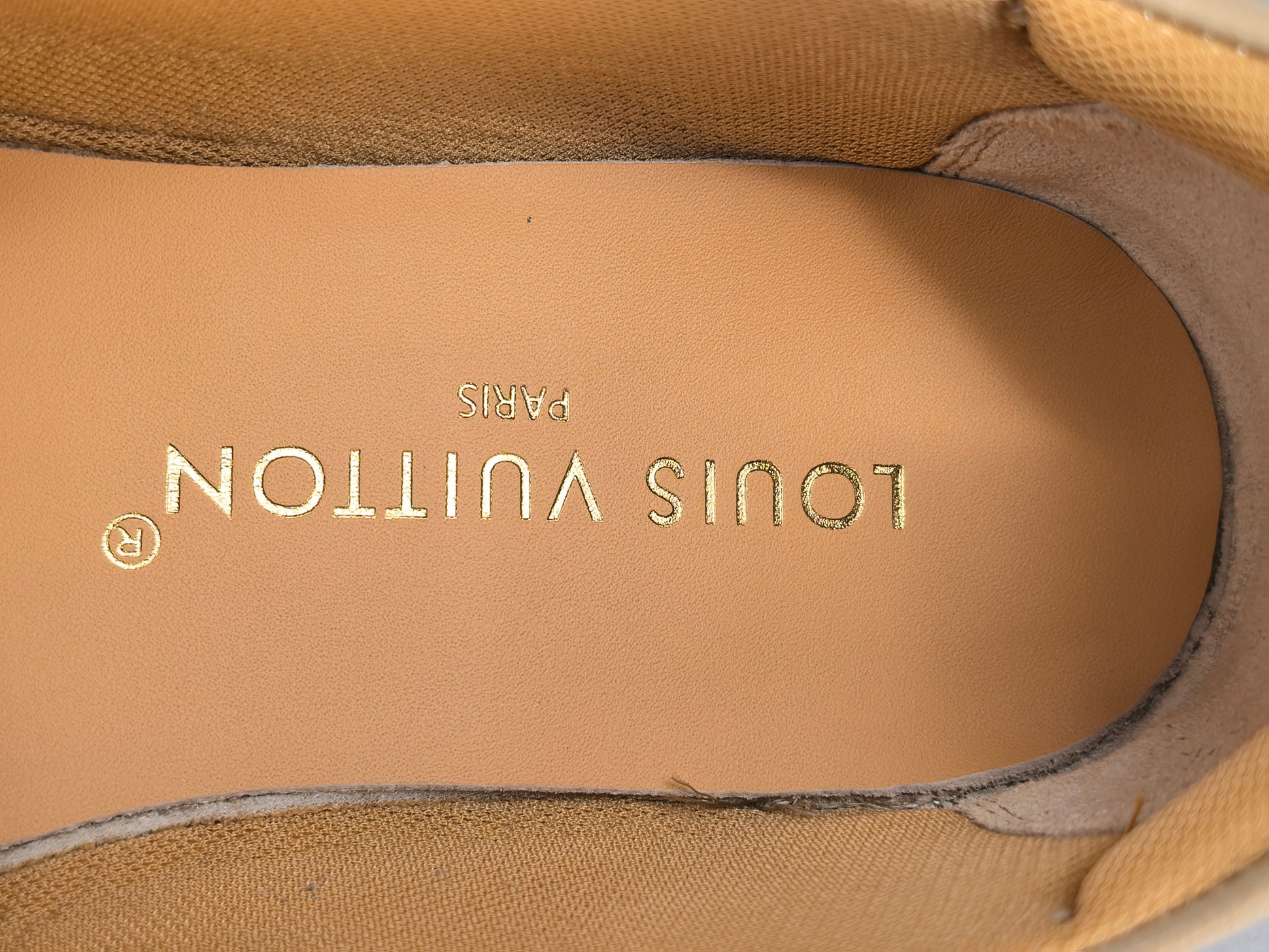 Louis Vuitton Sneakerina German trainer–style women’s shoes made from cowhide leather, featuring a round toe, lace-up closure, ballet-inspired design, thin sole, and low-top silhouette. Designed for everyday lifestyle and casual wear. - Image 3