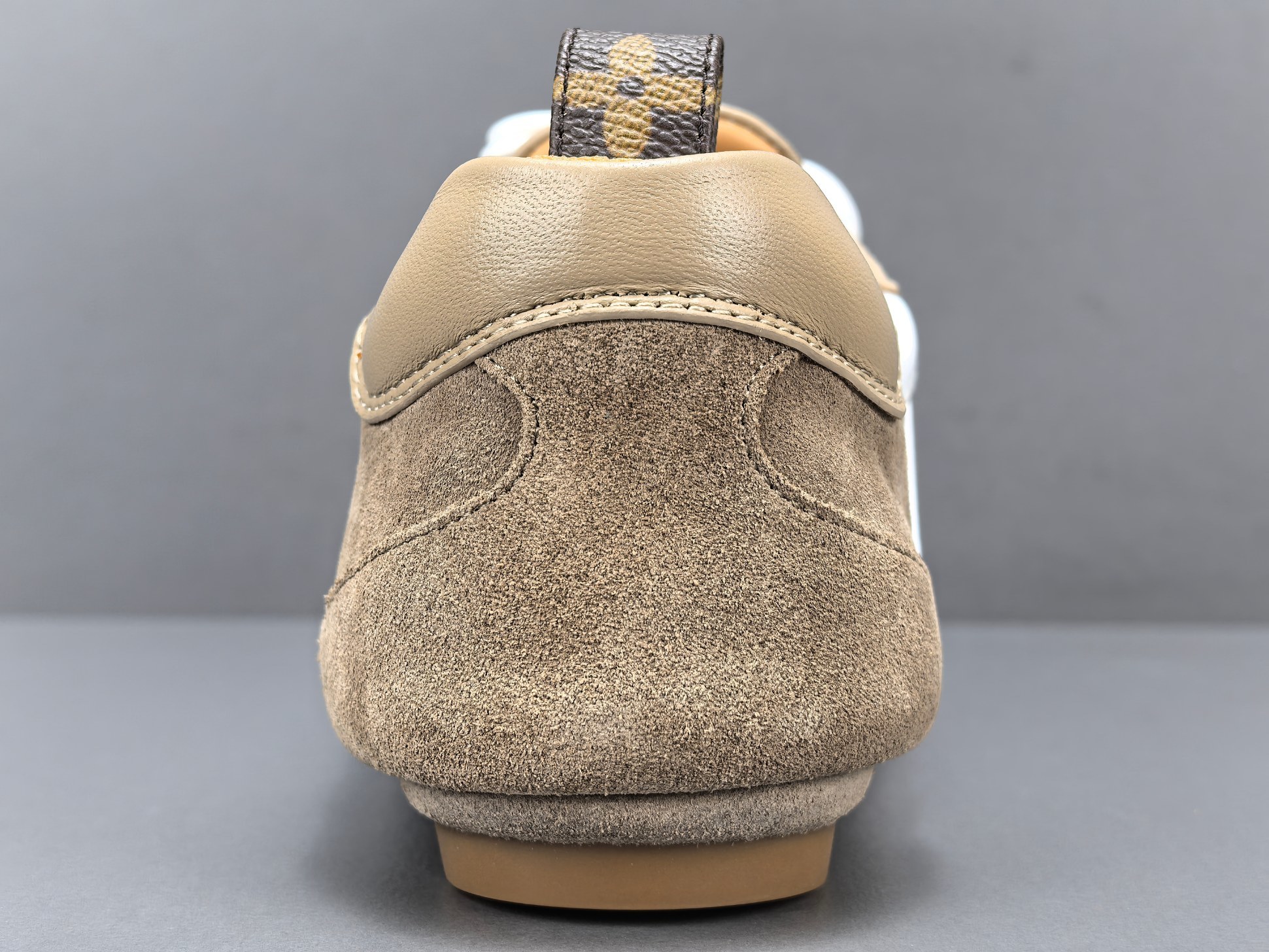 Louis Vuitton Sneakerina German trainer–style women’s shoes made from cowhide leather, featuring a round toe, lace-up closure, ballet-inspired design, thin sole, and low-top silhouette. Designed for everyday lifestyle and casual wear. - Image 7