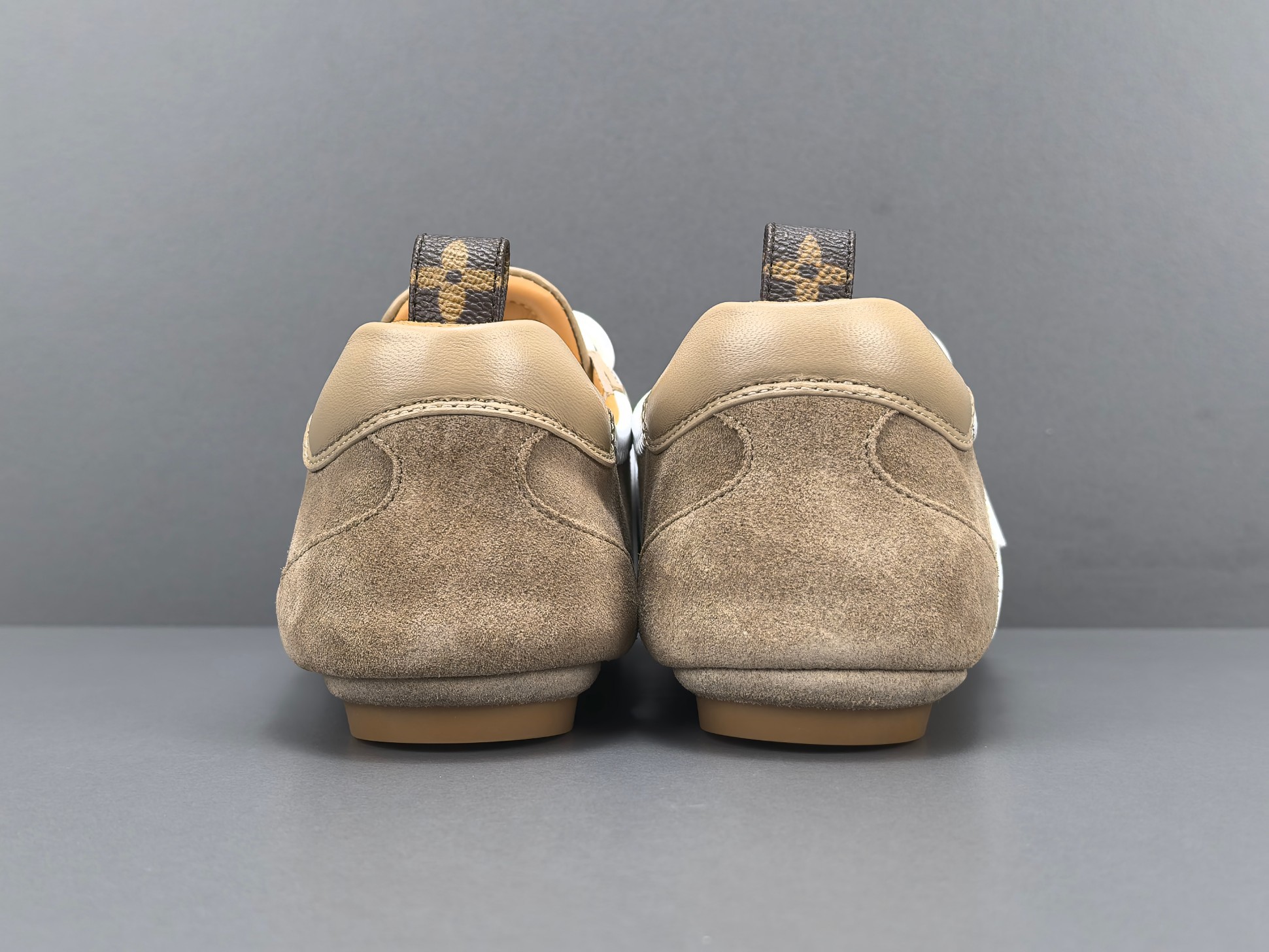 Louis Vuitton Sneakerina German trainer–style women’s shoes made from cowhide leather, featuring a round toe, lace-up closure, ballet-inspired design, thin sole, and low-top silhouette. Designed for everyday lifestyle and casual wear. - Image 12