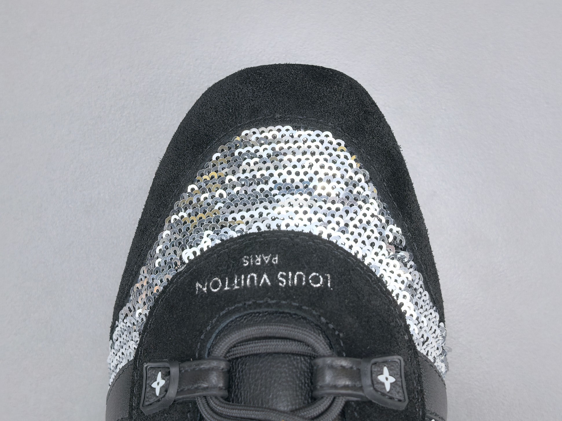 Louis Vuitton Sneakerina German trainer–style women’s casual sneakers made from cowhide leather, featuring a round toe, lace-up closure, ballet-inspired design, thin sole, and low-top silhouette. Designed for everyday lifestyle and casual wear. Sizes: 35, 36, 37, 38, 39, 40 (Women’s). - Image 3