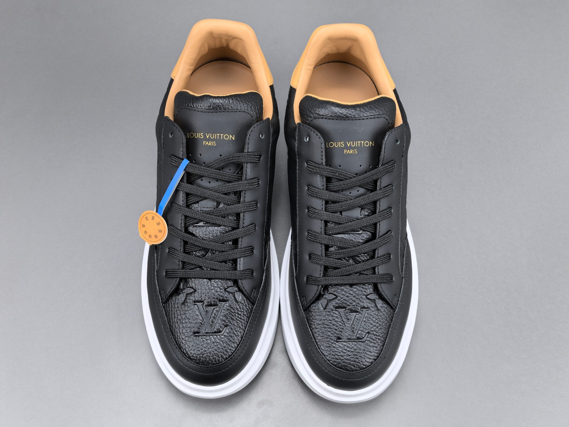 Louis Vuitton Beverly Hills Men’s low-top fashion sneakers in white. Sizes: 38, 39, 40, 41, 42, 43, 44, 45, 46 (Men’s) - Image 14