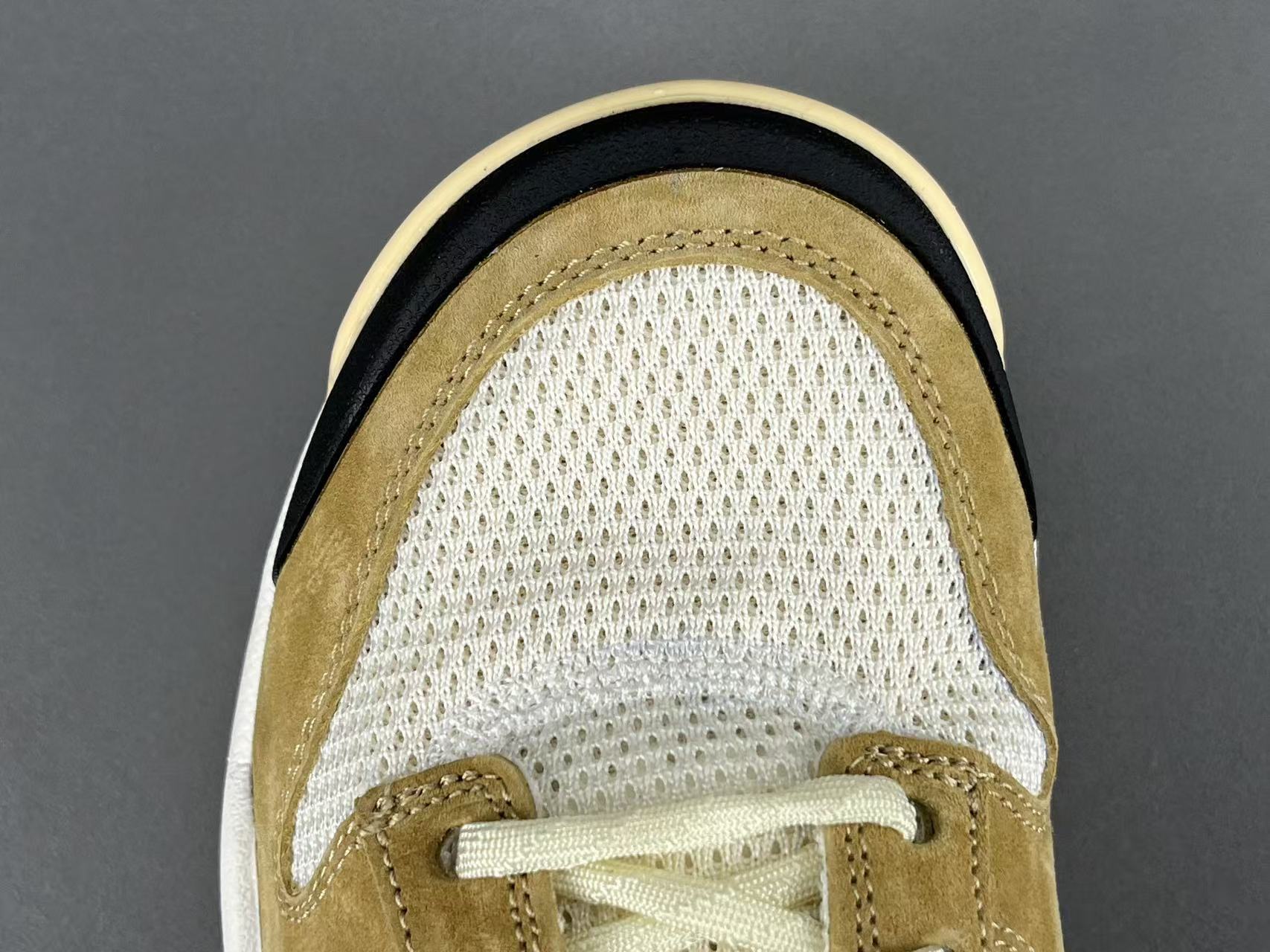Nike x Tom Sachs Craft Mars Yard 3.0 Men’s low-top lifestyle sneakers in beige-brown, featuring comfortable, versatile wear, and slip-resistant, durable sole. Item number: IF2885-100. - Image 7