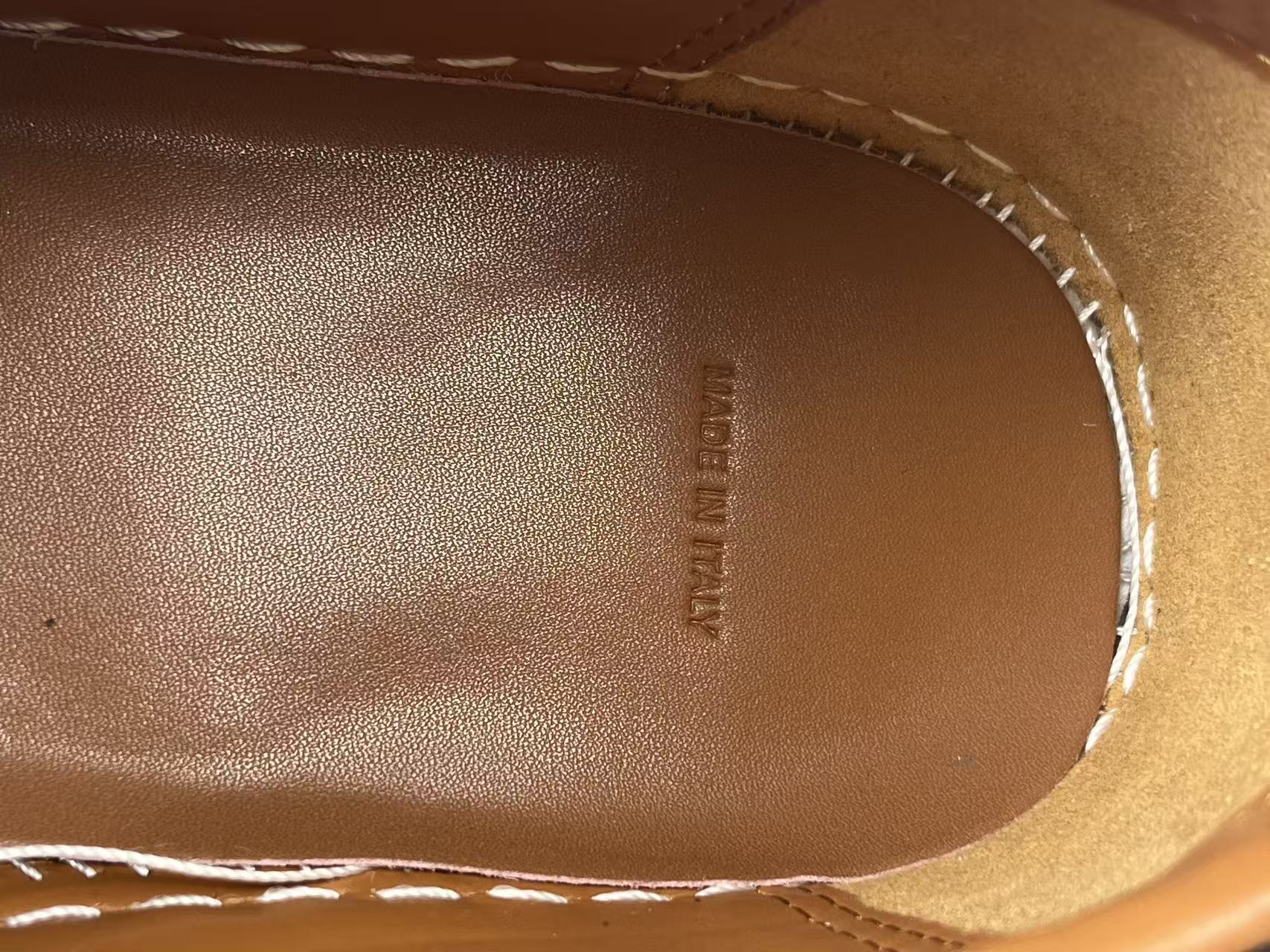 Ermenegildo Zegna Zegan Triple Stitch Men’s low-top sneakers made of leather, featuring a round toe and flat sole. Sizes: 39, 40, 41, 42, 43, 44, 45. - Image 7