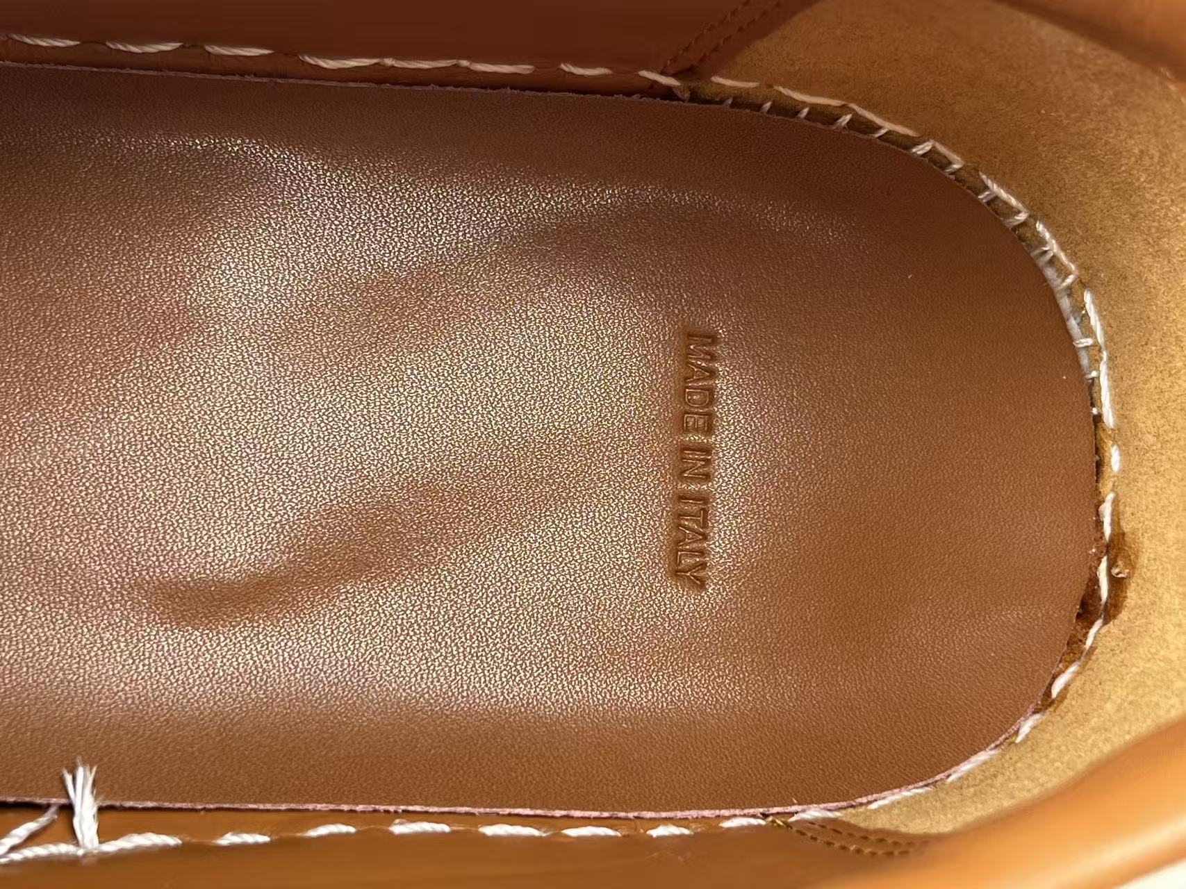 Ermenegildo Zegna Zegan Triple Stitch Men’s low-top sneakers made of leather, featuring a round toe and flat sole. Sizes: 39, 40, 41, 42, 43, 44, 45. - Image 9