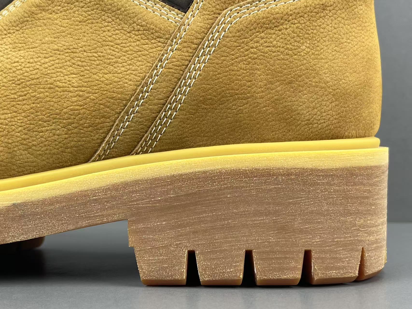Louis Vuitton REMIX Men’s mid-top outdoor boots in brown, crafted from suede calf leather, featuring letter and floral lace-up design and ankle-high silhouette. - Image 8