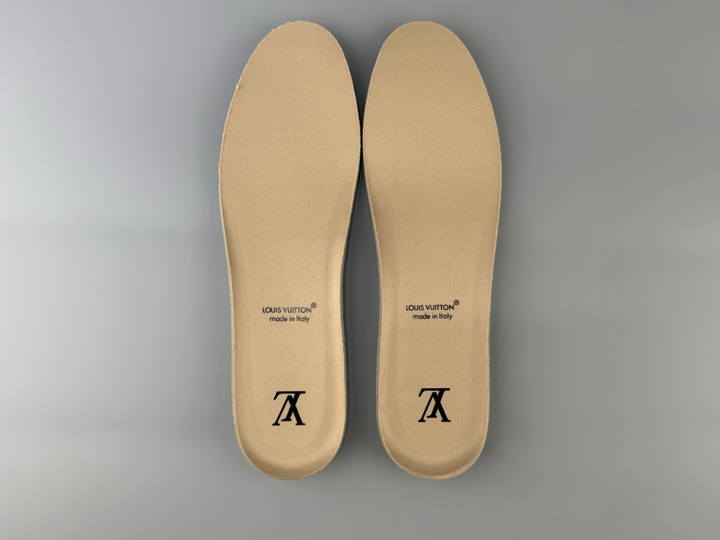 Louis Vuitton LV Trainer in light coffee brown with hang tag. Made from imported Italian cow suede/leather using top-level craftsmanship - Image 9