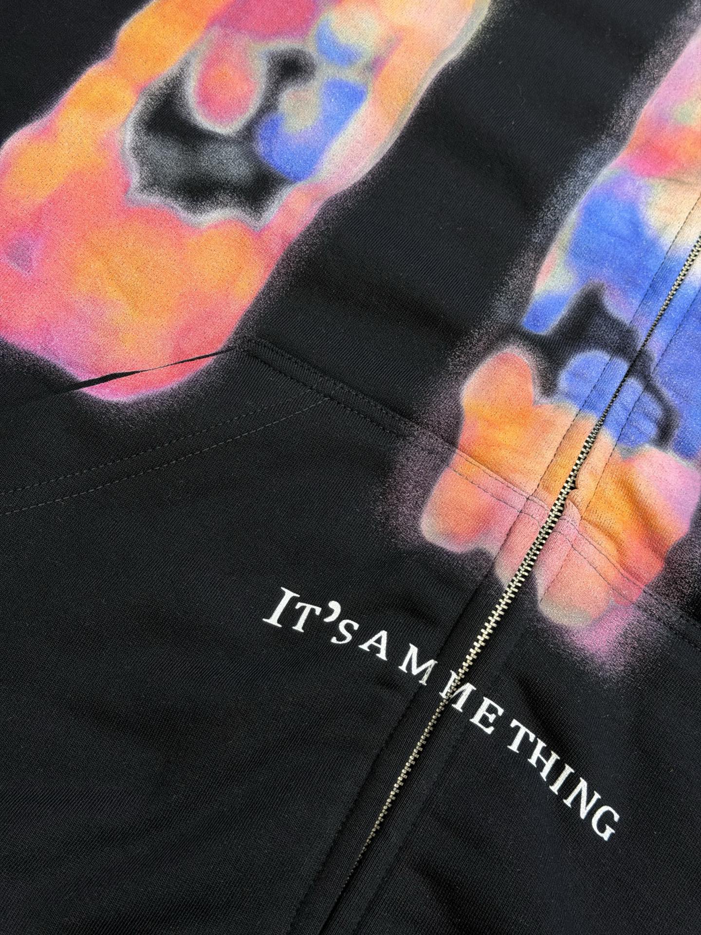 Paris sunset gradient zipper sweatshirt Select heavyweight high-density terry knitting to retain a relaxed and drapey feel - Image 7
