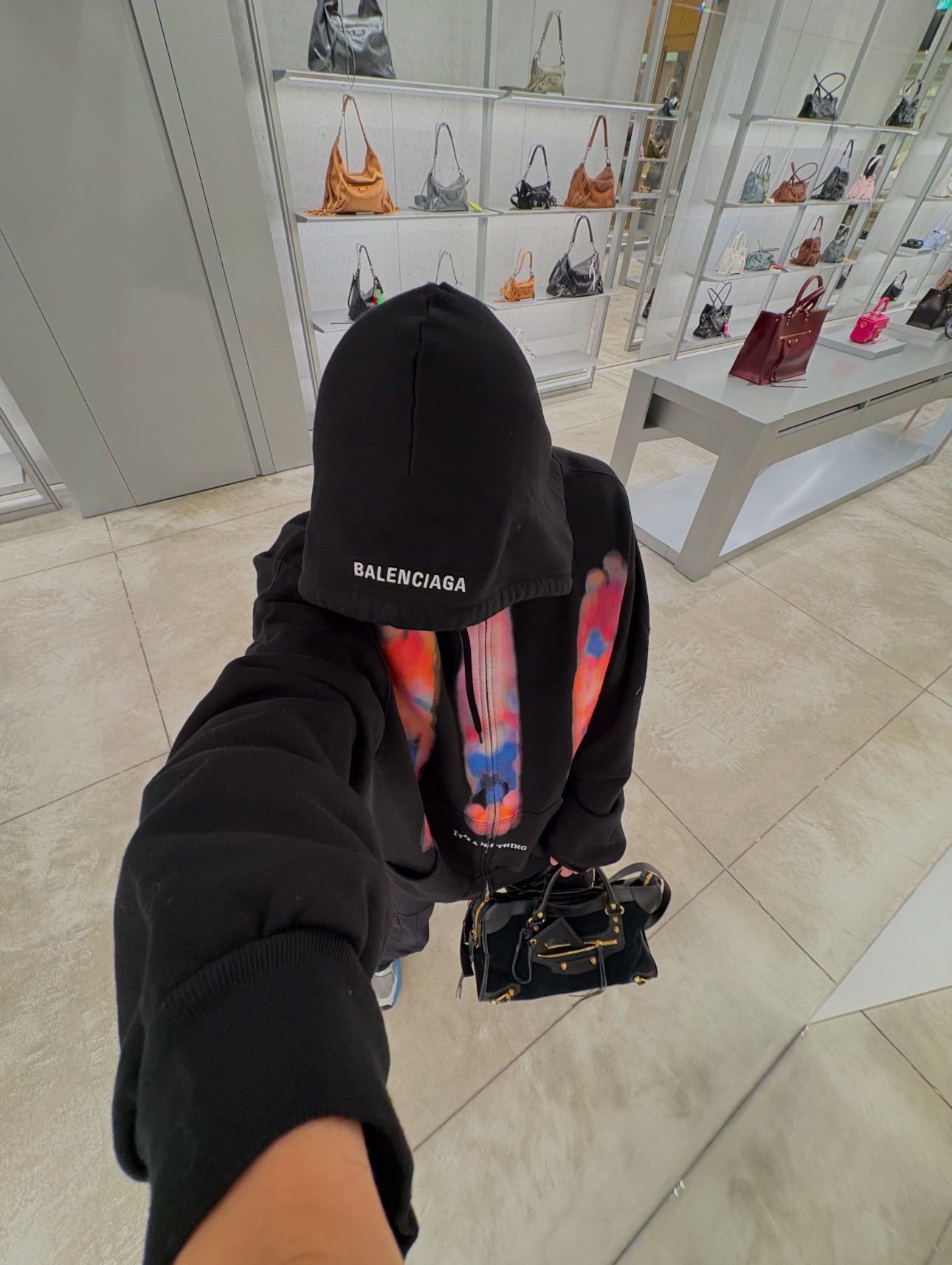 Paris sunset gradient zipper sweatshirt Select heavyweight high-density terry knitting to retain a relaxed and drapey feel - Image 11