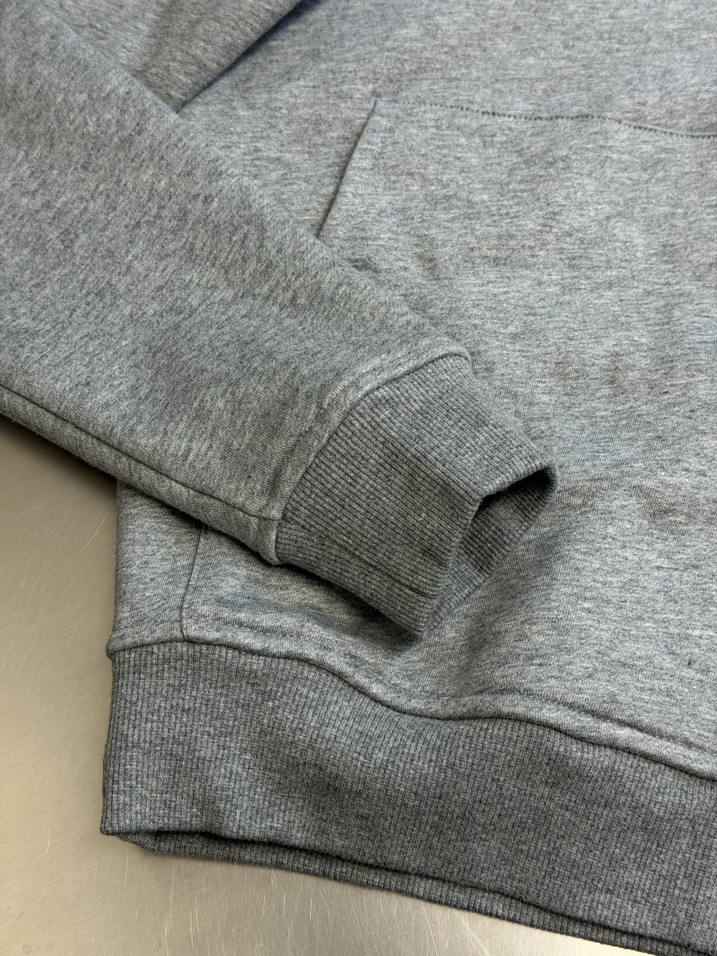 Hermès embroidered leather zippered jacket Customized Yunheng brocade cotton velvet, a neat full-open zipper creates a smooth hooded configuration, and the drawstring of the same color can be adjusted to the shape of the hood - Image 8