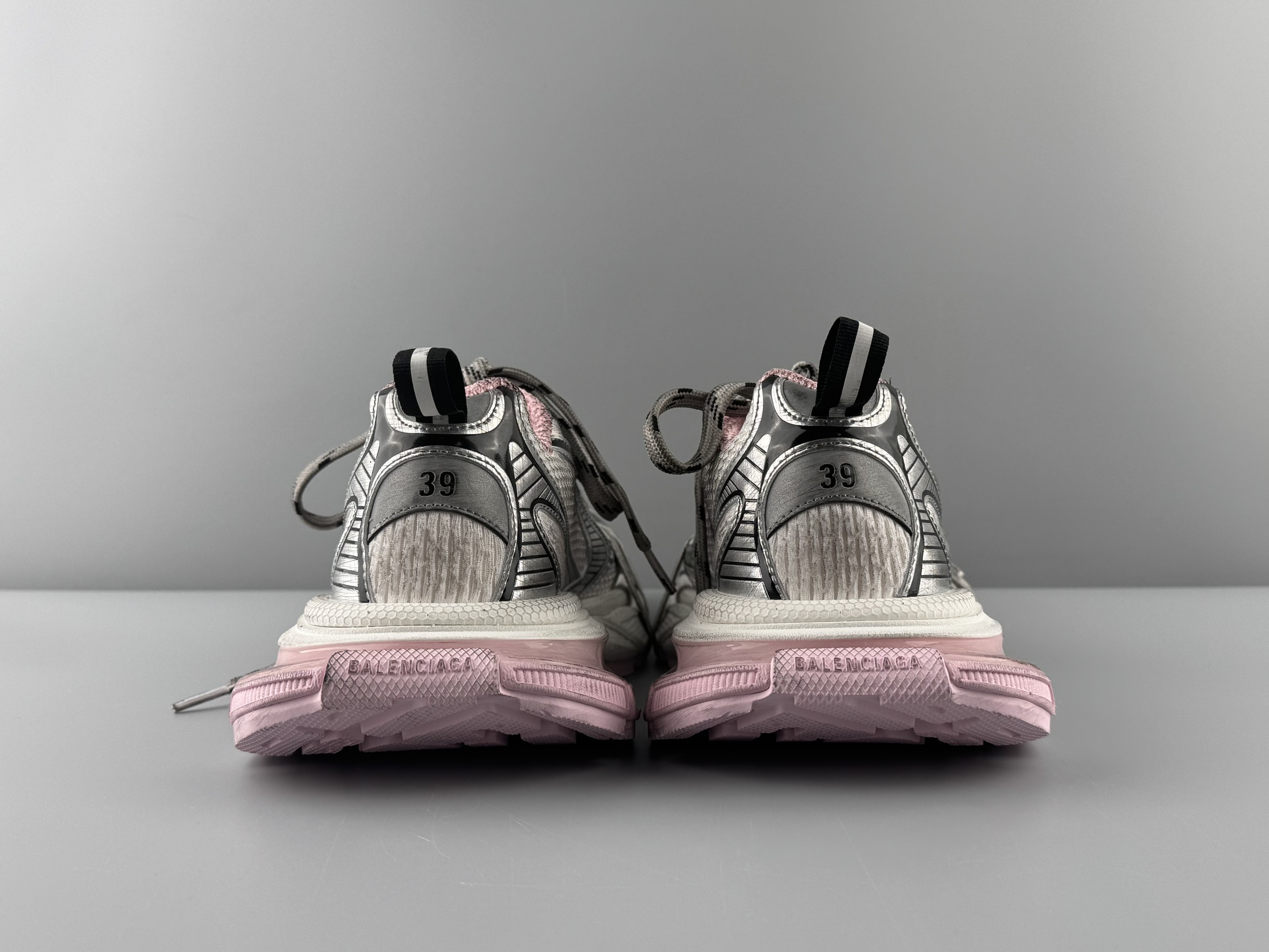 One of the best on the market) Balenciaga 3XL 2026 hot color jelly pink Sneaker XXXL women's shoes Balenciaga lace-up dad shoes original last production Mesh and microfiber are all purchased from original materials - Image 7