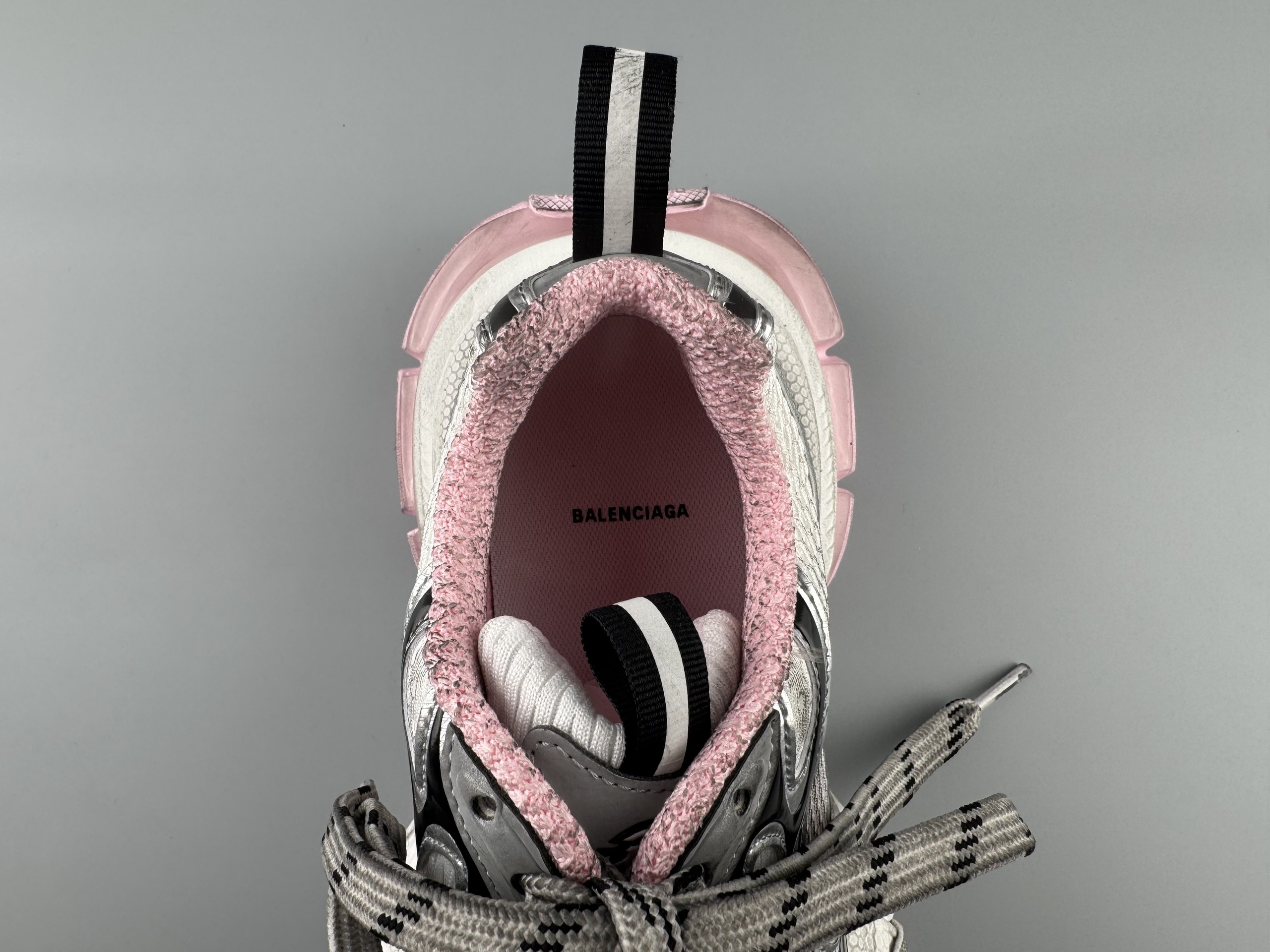 One of the best on the market) Balenciaga 3XL 2026 hot color jelly pink Sneaker XXXL women's shoes Balenciaga lace-up dad shoes original last production Mesh and microfiber are all purchased from original materials - Image 11