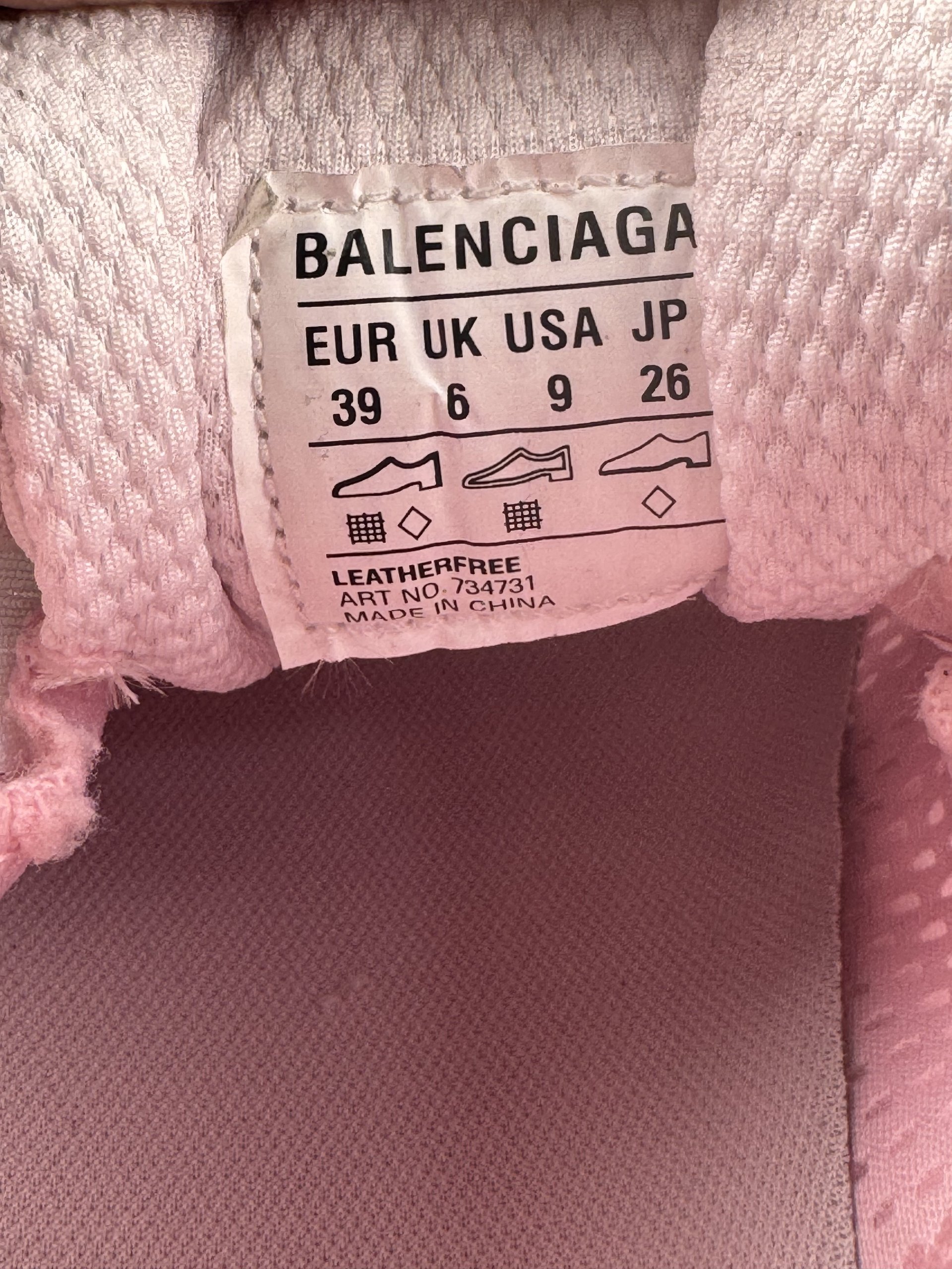 One of the best on the market) Balenciaga 3XL 2026 hot color jelly pink Sneaker XXXL women's shoes Balenciaga lace-up dad shoes original last production Mesh and microfiber are all purchased from original materials - Image 19