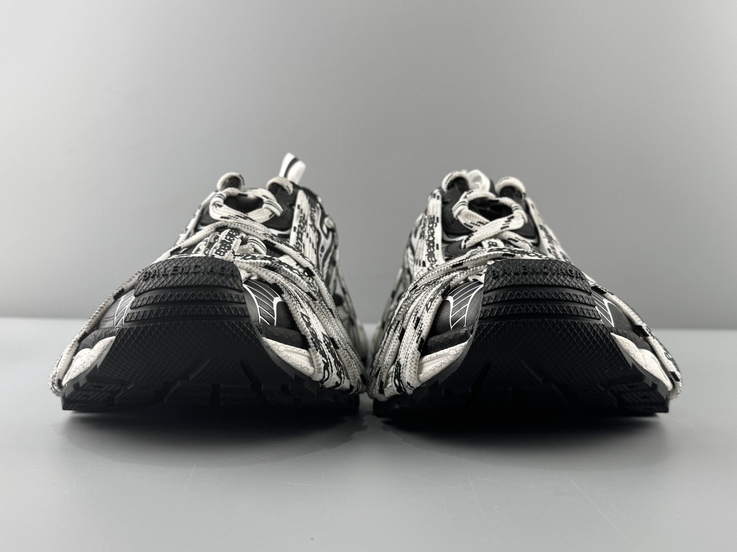One of the best on the market) Balenciaga 3XL 2026 hot color extreme strap black Sneaker XXXL Balenciaga lace-up dad shoes original last production Mesh and microfiber are all purchased from original materials - Image 6