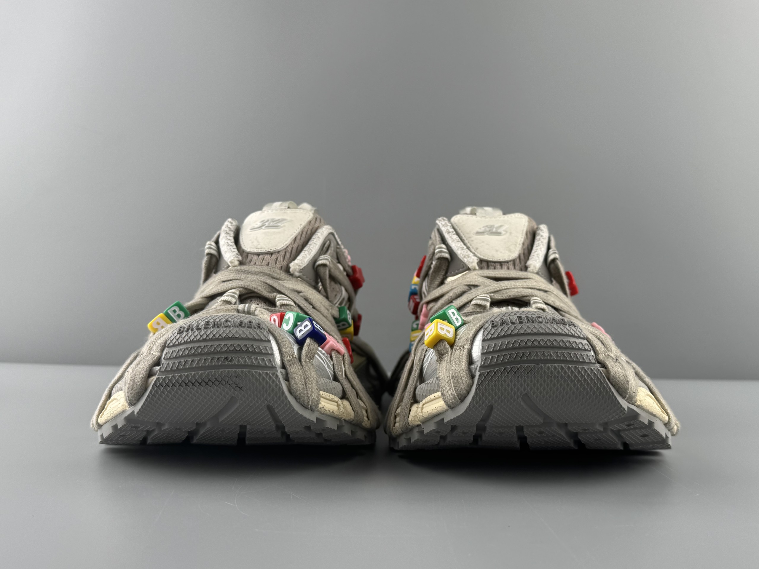 One of the best on the market) Balenciaga 3XL 2026 hot color marble strap Sneaker XXXL Balenciaga lace-up dad shoes original last production Mesh and microfiber are all purchased from original materials - Image 6