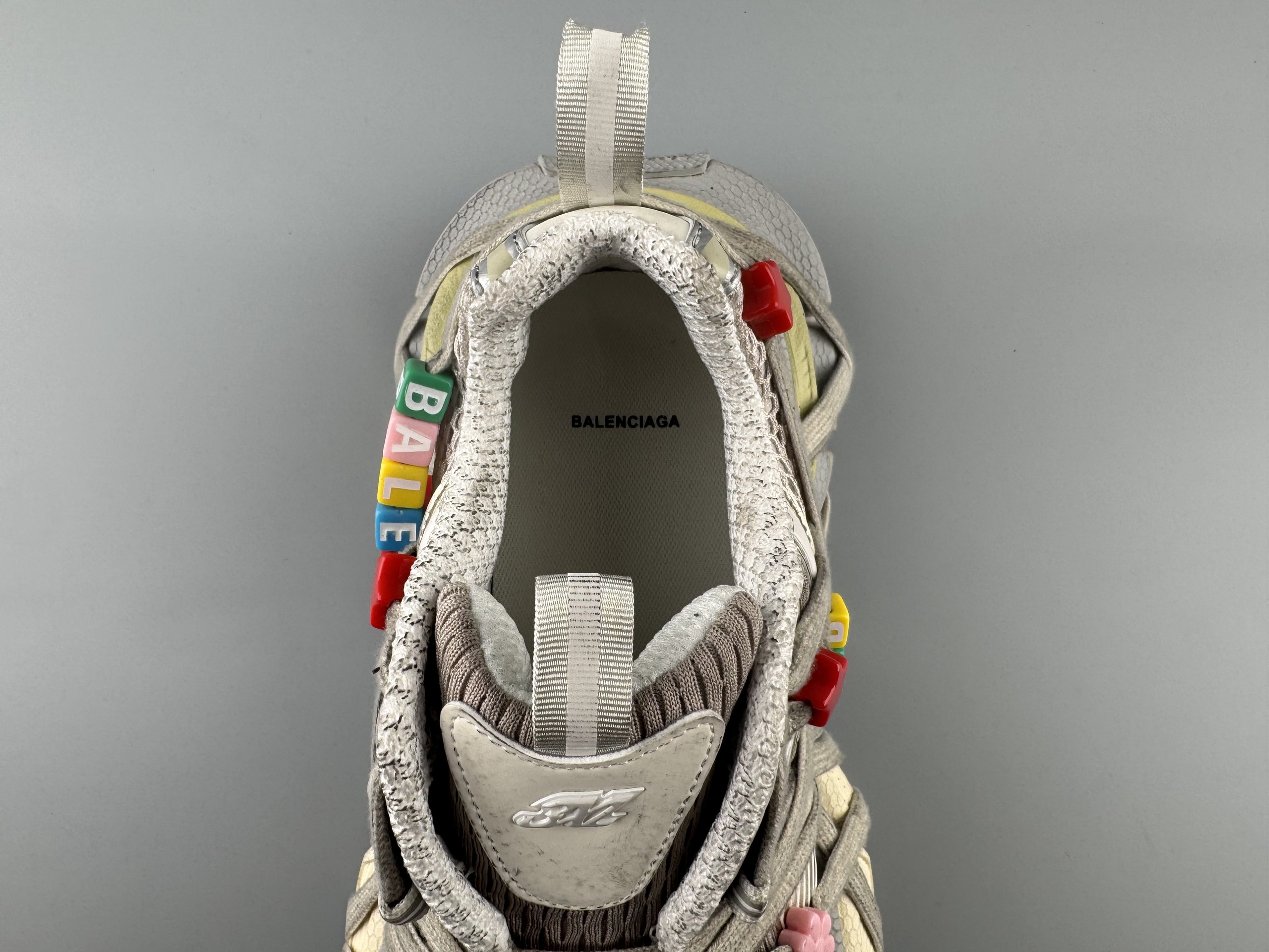 One of the best on the market) Balenciaga 3XL 2026 hot color marble strap Sneaker XXXL Balenciaga lace-up dad shoes original last production Mesh and microfiber are all purchased from original materials - Image 12