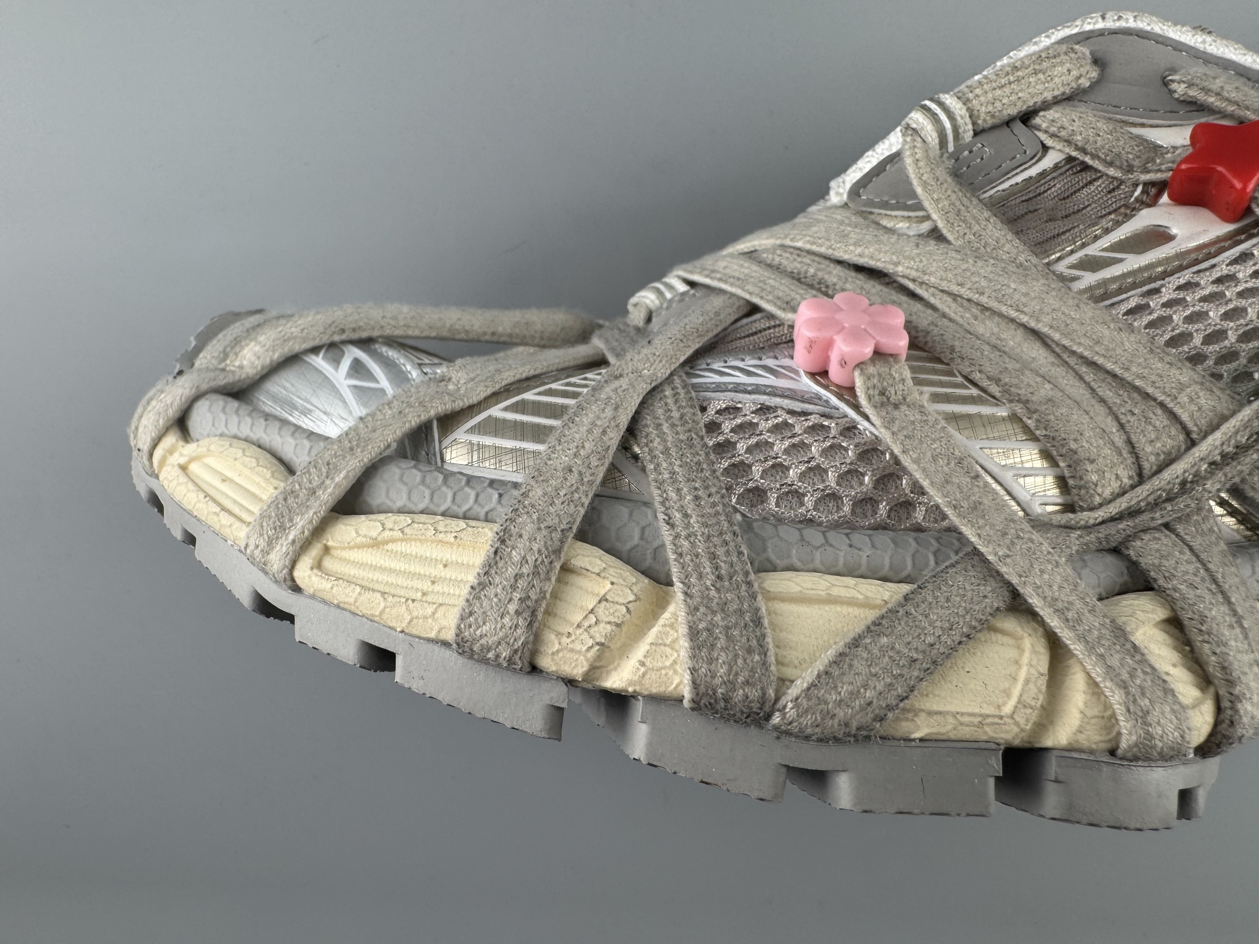 One of the best on the market) Balenciaga 3XL 2026 hot color marble strap Sneaker XXXL Balenciaga lace-up dad shoes original last production Mesh and microfiber are all purchased from original materials - Image 14