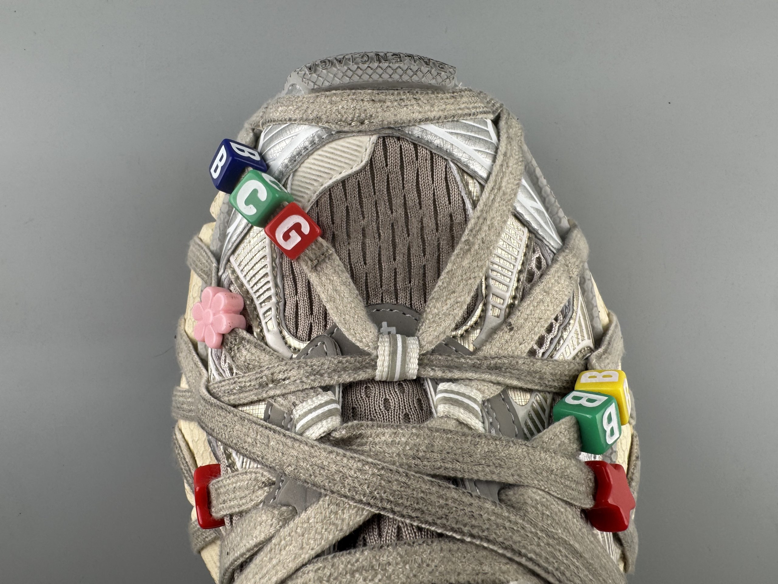 One of the best on the market) Balenciaga 3XL 2026 hot color marble strap Sneaker XXXL Balenciaga lace-up dad shoes original last production Mesh and microfiber are all purchased from original materials - Image 19
