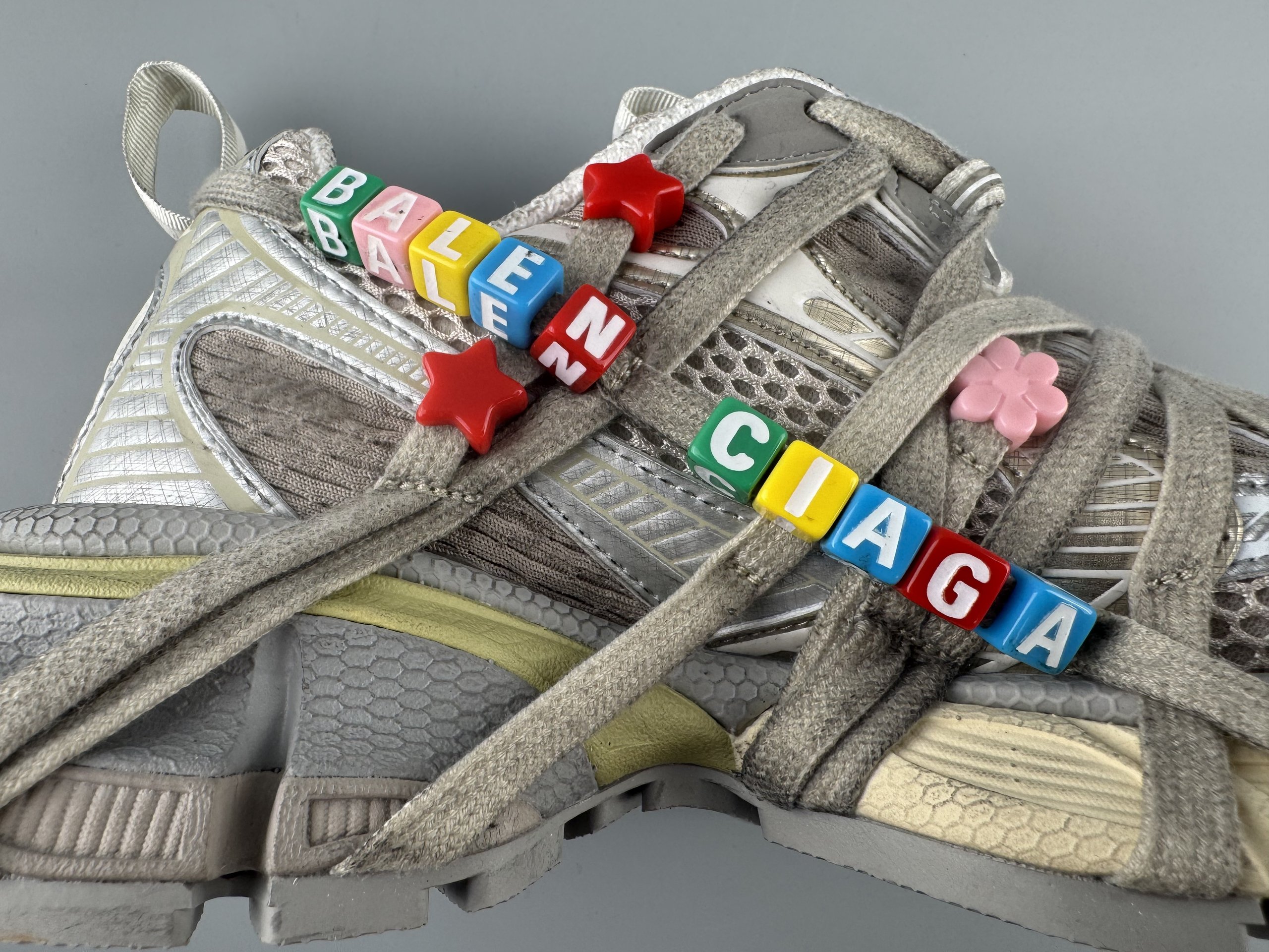 One of the best on the market) Balenciaga 3XL 2026 hot color marble strap Sneaker XXXL Balenciaga lace-up dad shoes original last production Mesh and microfiber are all purchased from original materials - Image 17