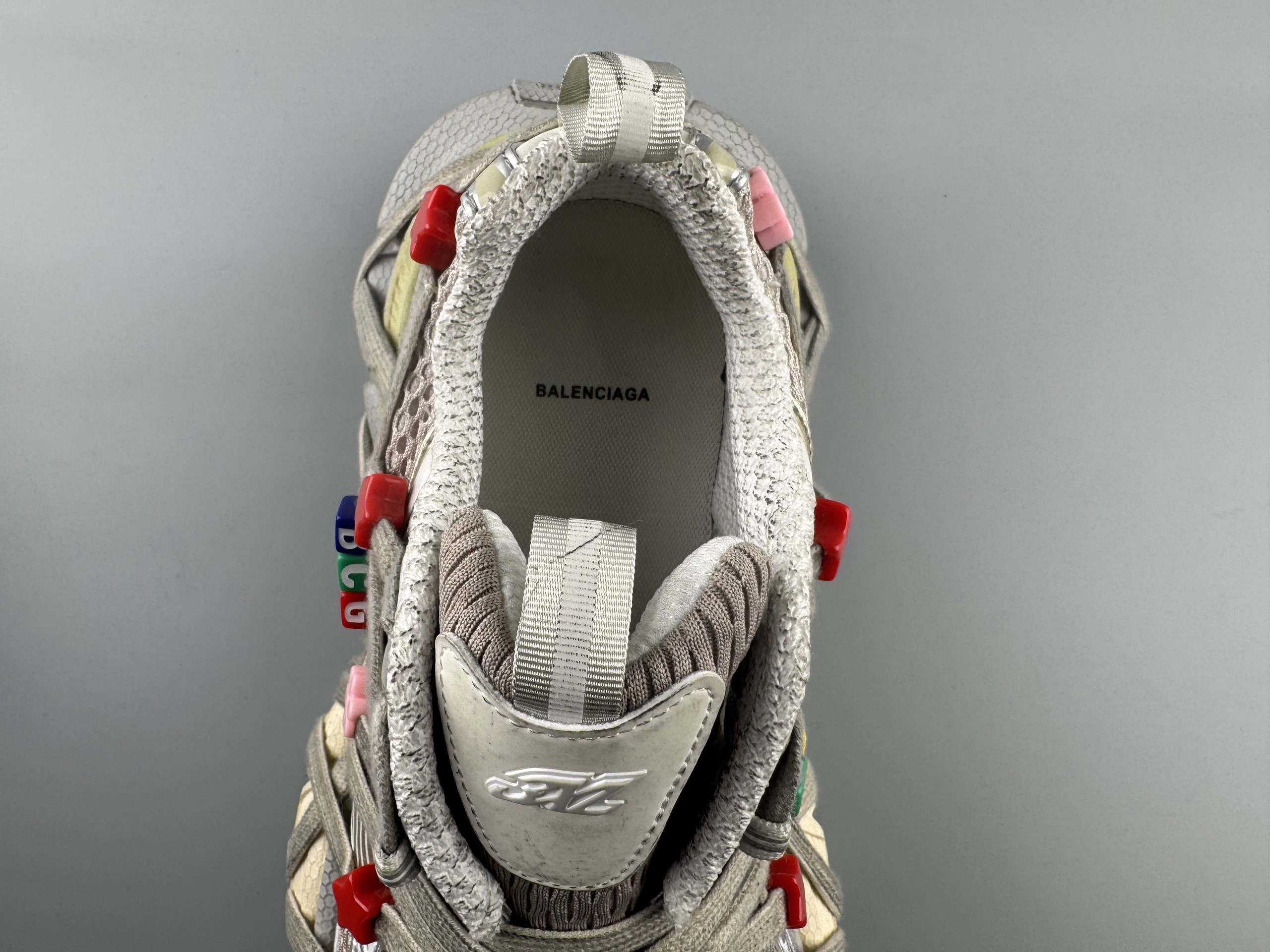 One of the best on the market) Balenciaga 3XL 2026 hot color marble strap Sneaker XXXL Balenciaga lace-up dad shoes original last production Mesh and microfiber are all purchased from original materials - Image 20