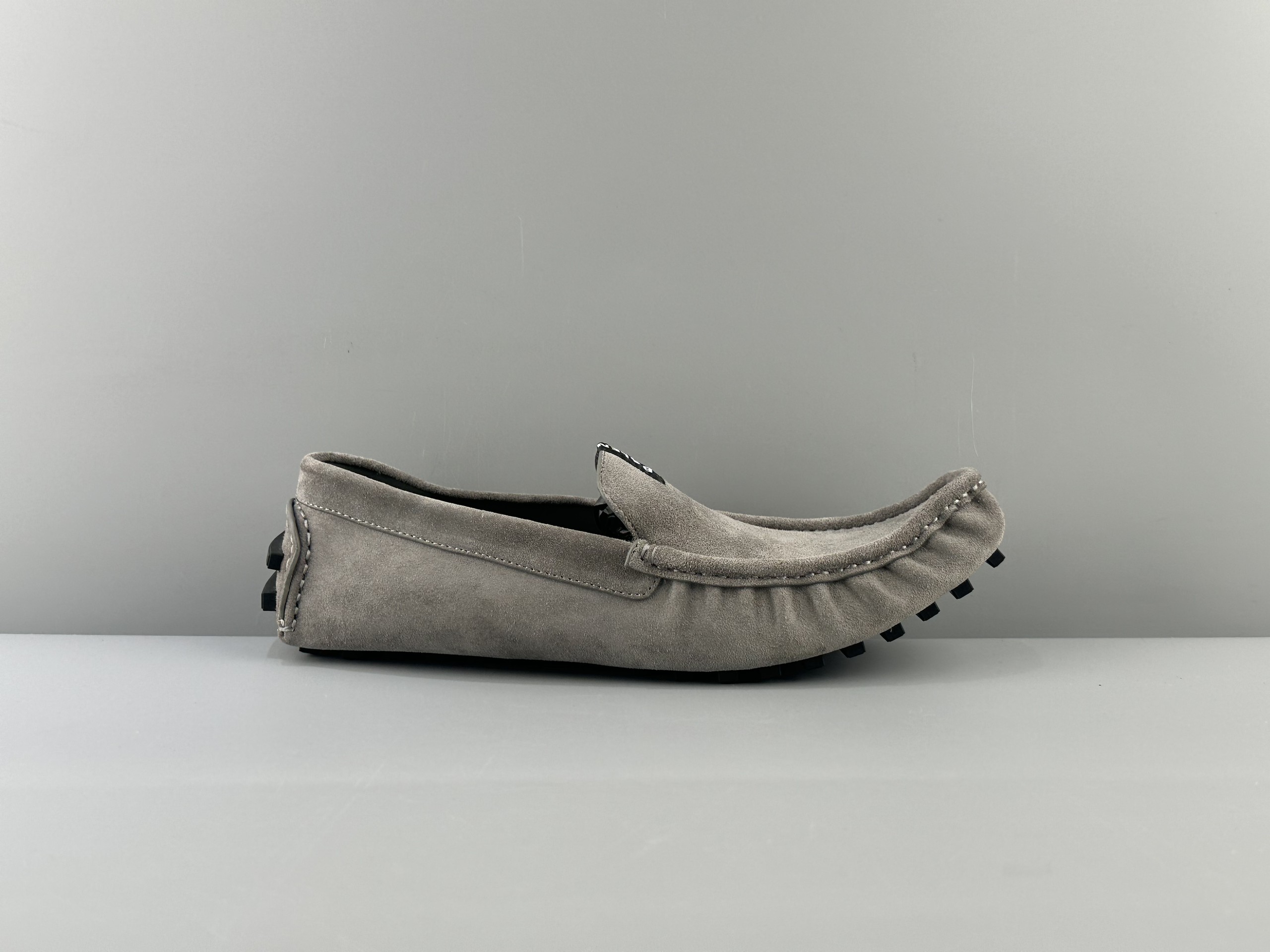 Balenciaga Portofino logo label square toe loafers casual leather shoes men's size: 39 40 41 42 43 44 45 46 47 (45 46 47 customized) - Image 3