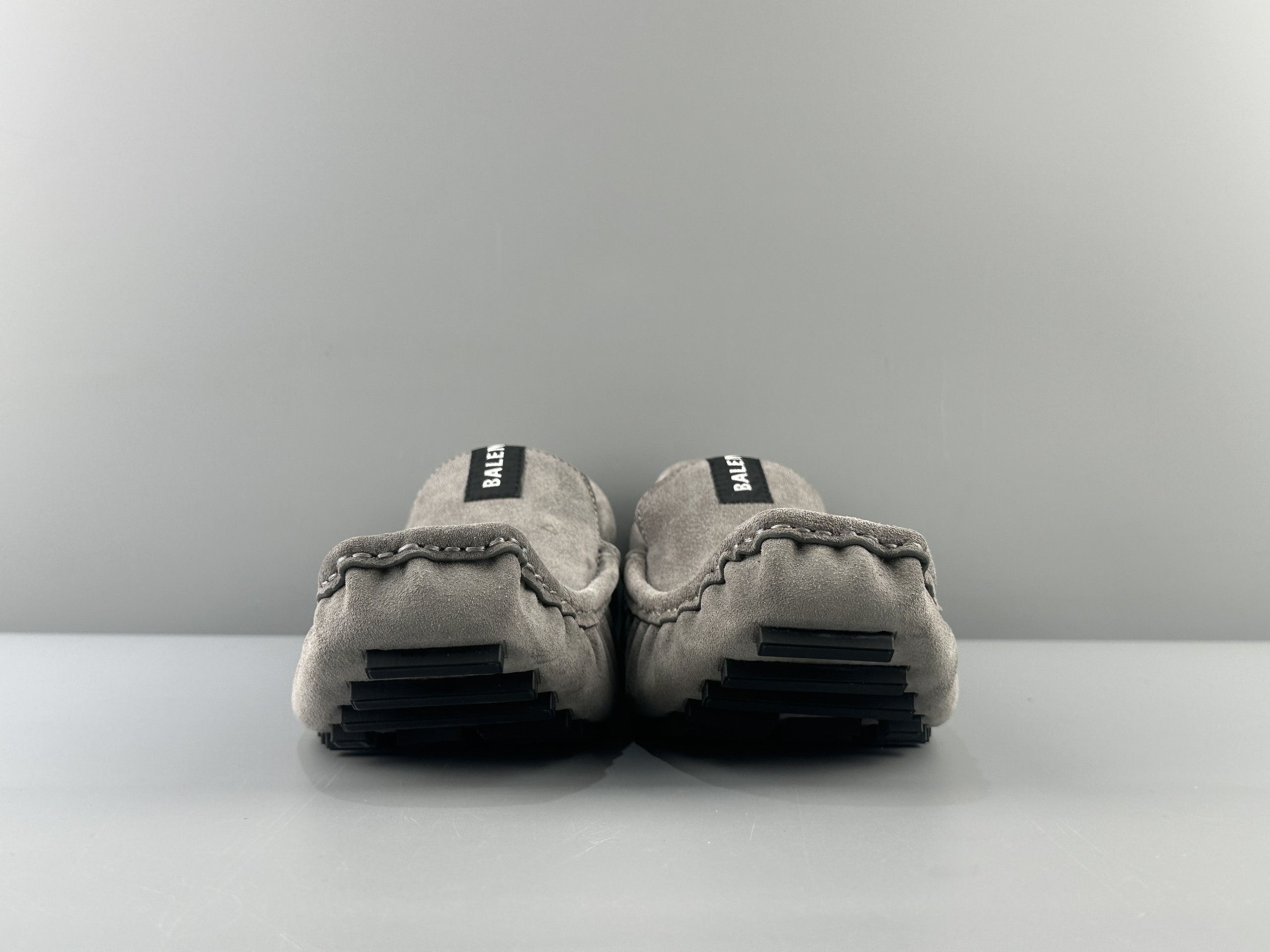 Balenciaga Portofino logo label square toe loafers casual leather shoes men's size: 39 40 41 42 43 44 45 46 47 (45 46 47 customized) - Image 7