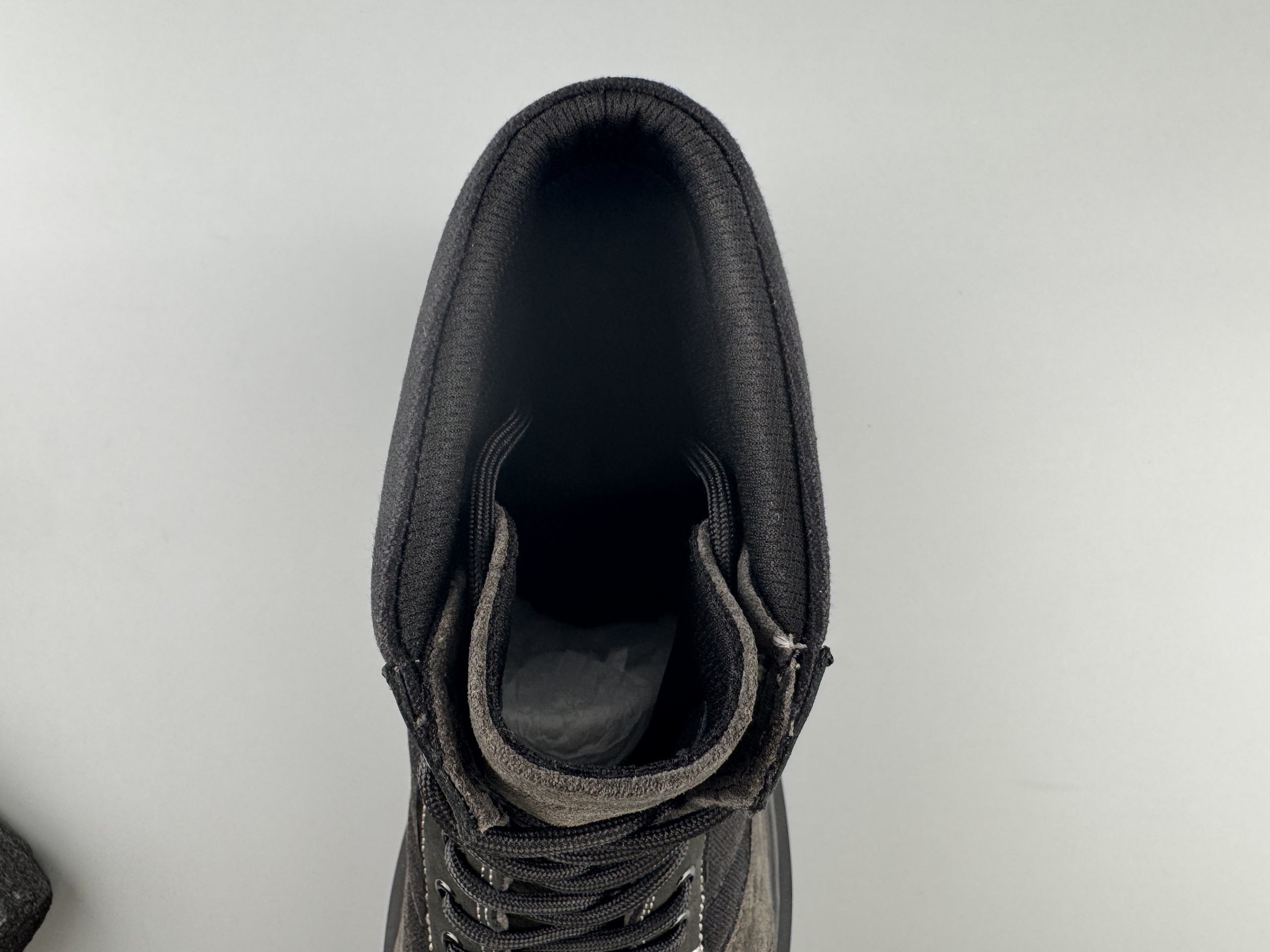 Balenciaga Balenciaga Combat Strike Round Toe Lace-Up Short Martin Boots Men's Size: 39/46 Large Size Customization Non-returnable - Image 11