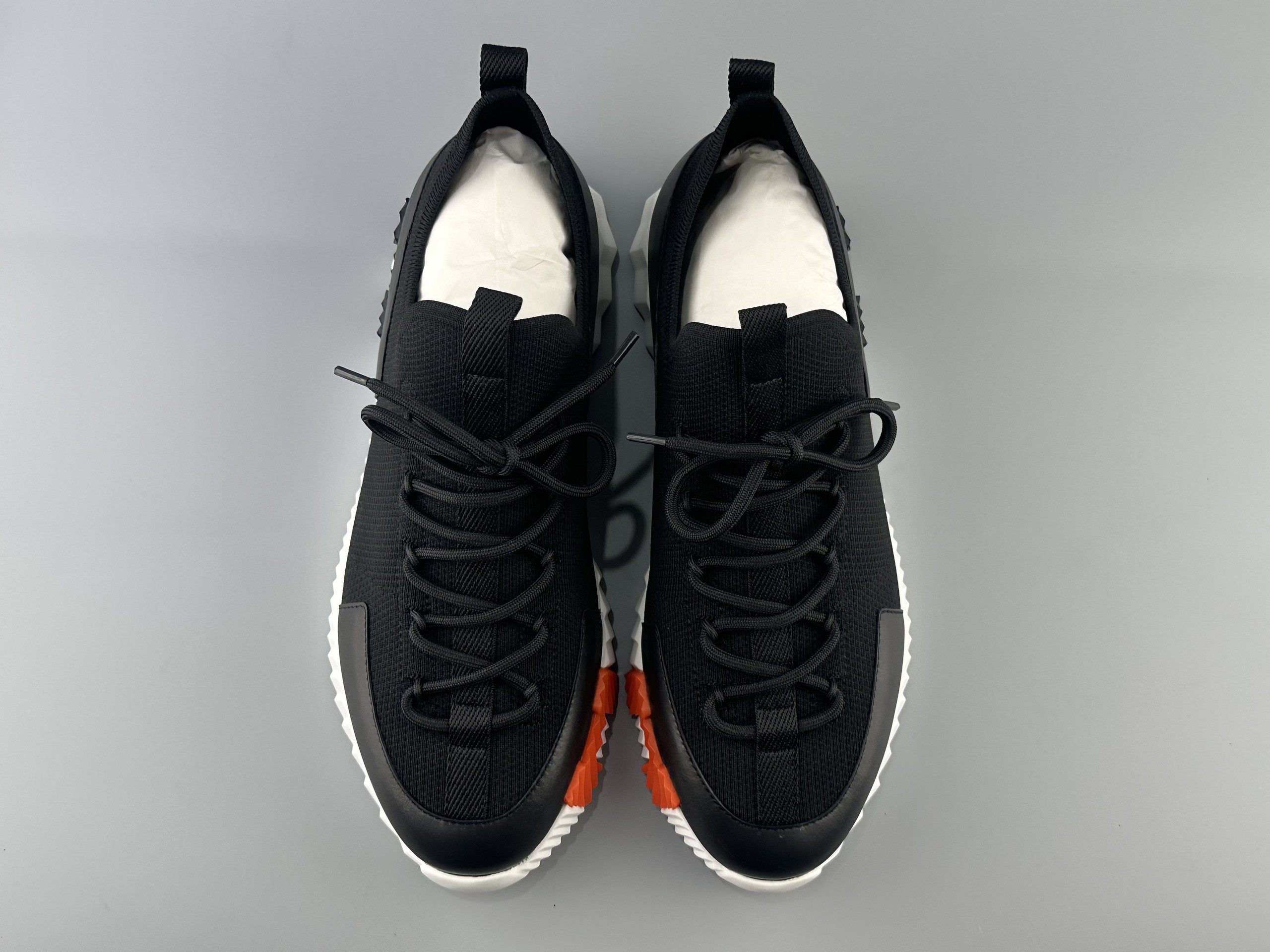Produced by Foshan’s top manufacturers ❗hot model for foreign trade❗) HERMES Lift suede goatskin, lace-free thick sole, 4cm low-top lifestyle casual shoes, complex craftsmanship, men's style, imported leather production! The best outsole on the market! The tooth marks and water chestnuts are clear and three-dimensional! Produced with top imported raw materials! Size:38 39 40 41 42 43 44 45 46 (Excellent order price❗) - Image 8