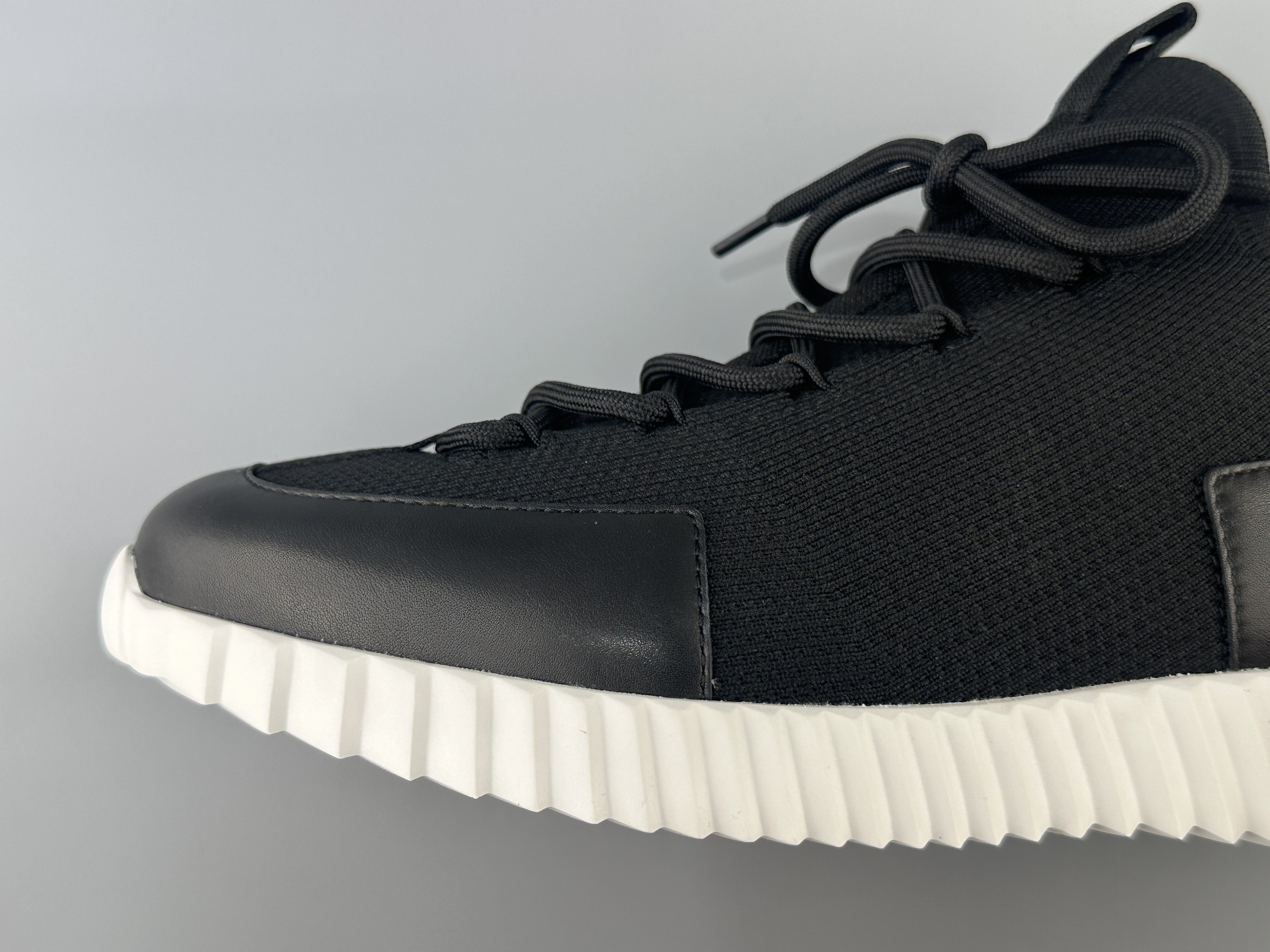 Produced by Foshan’s top manufacturers ❗hot model for foreign trade❗) HERMES Lift suede goatskin, lace-free thick sole, 4cm low-top lifestyle casual shoes, complex craftsmanship, men's style, imported leather production! The best outsole on the market! The tooth marks and water chestnuts are clear and three-dimensional! Produced with top imported raw materials! Size:38 39 40 41 42 43 44 45 46 (Excellent order price❗) - Image 12