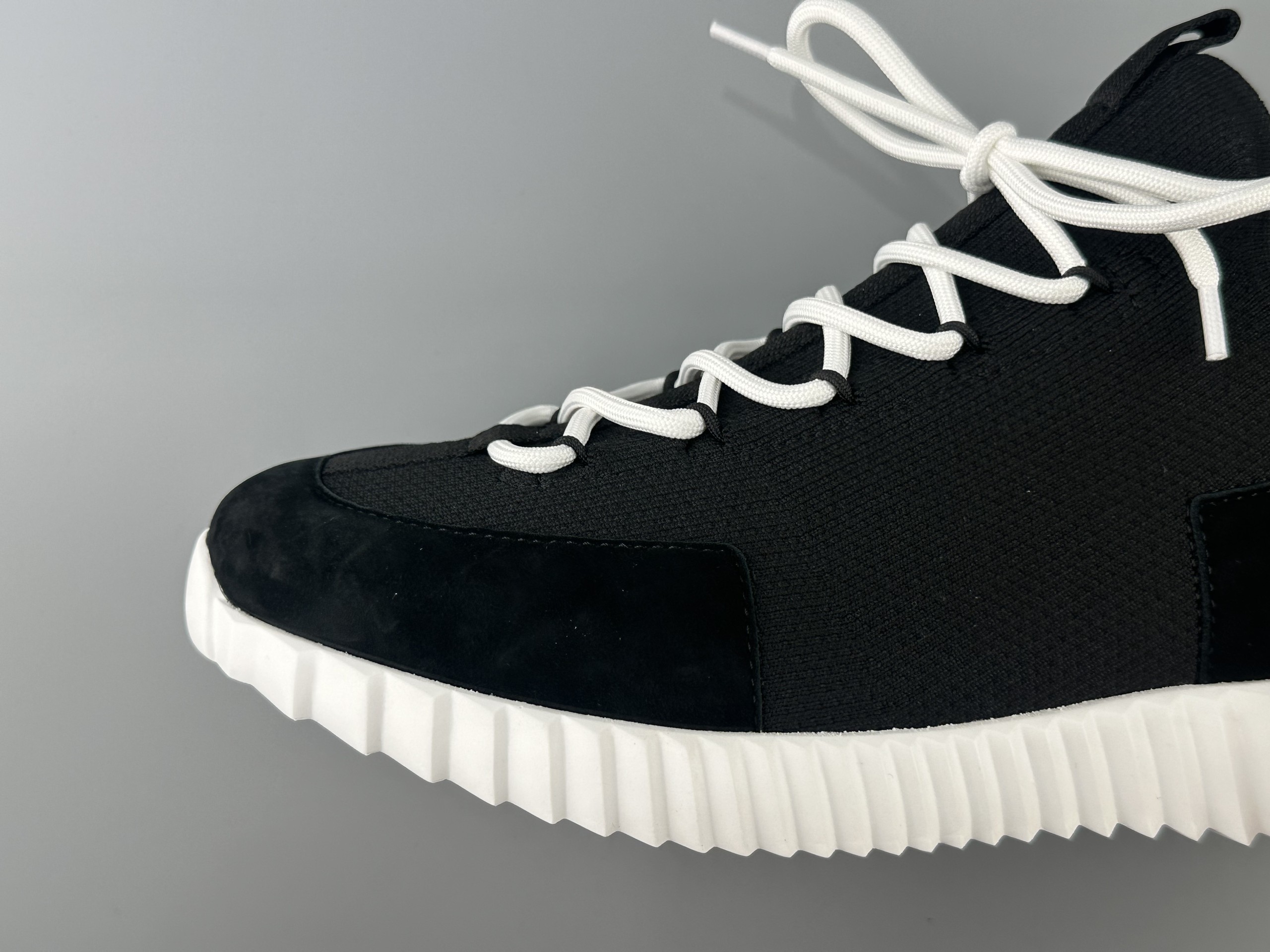 Produced by Foshan’s top manufacturers ❗hot model for foreign trade❗) HERMES Lift suede goatskin, lace-free thick sole, 4cm low-top lifestyle casual shoes, complex craftsmanship, men's style, imported leather production! The best outsole on the market! The tooth marks and water chestnuts are clear and three-dimensional! Produced with top imported raw materials! Size:38 39 40 41 42 43 44 45 46 (Excellent order price❗) - Image 12