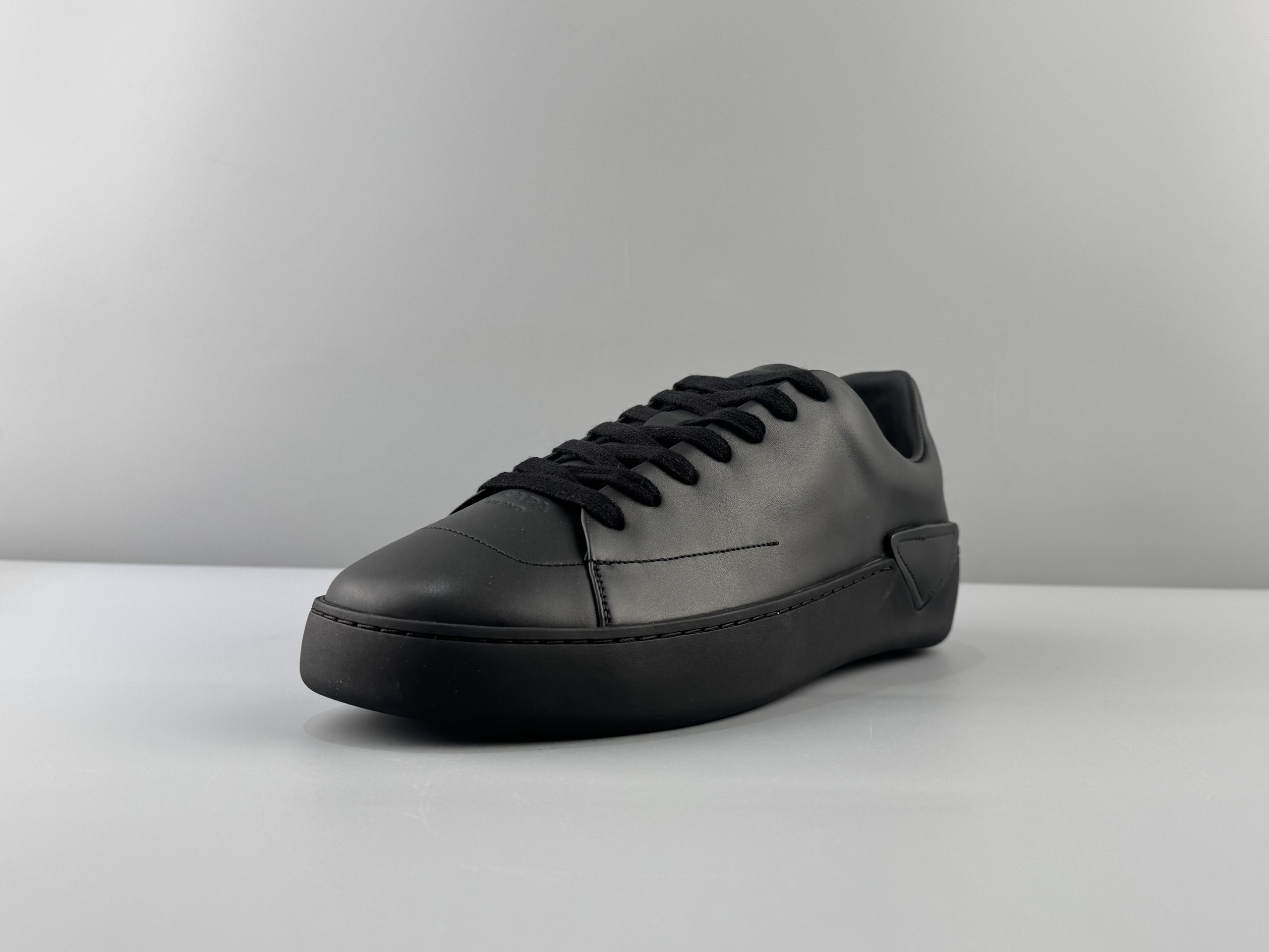 PRADA Court Thick Sole Lace Triangle Logo Low Top Sneakers 4.5cm Men's Size: 38 39 48 41 42 43 44 45 46 (45 46 cannot be returned or exchanged) - Image 2