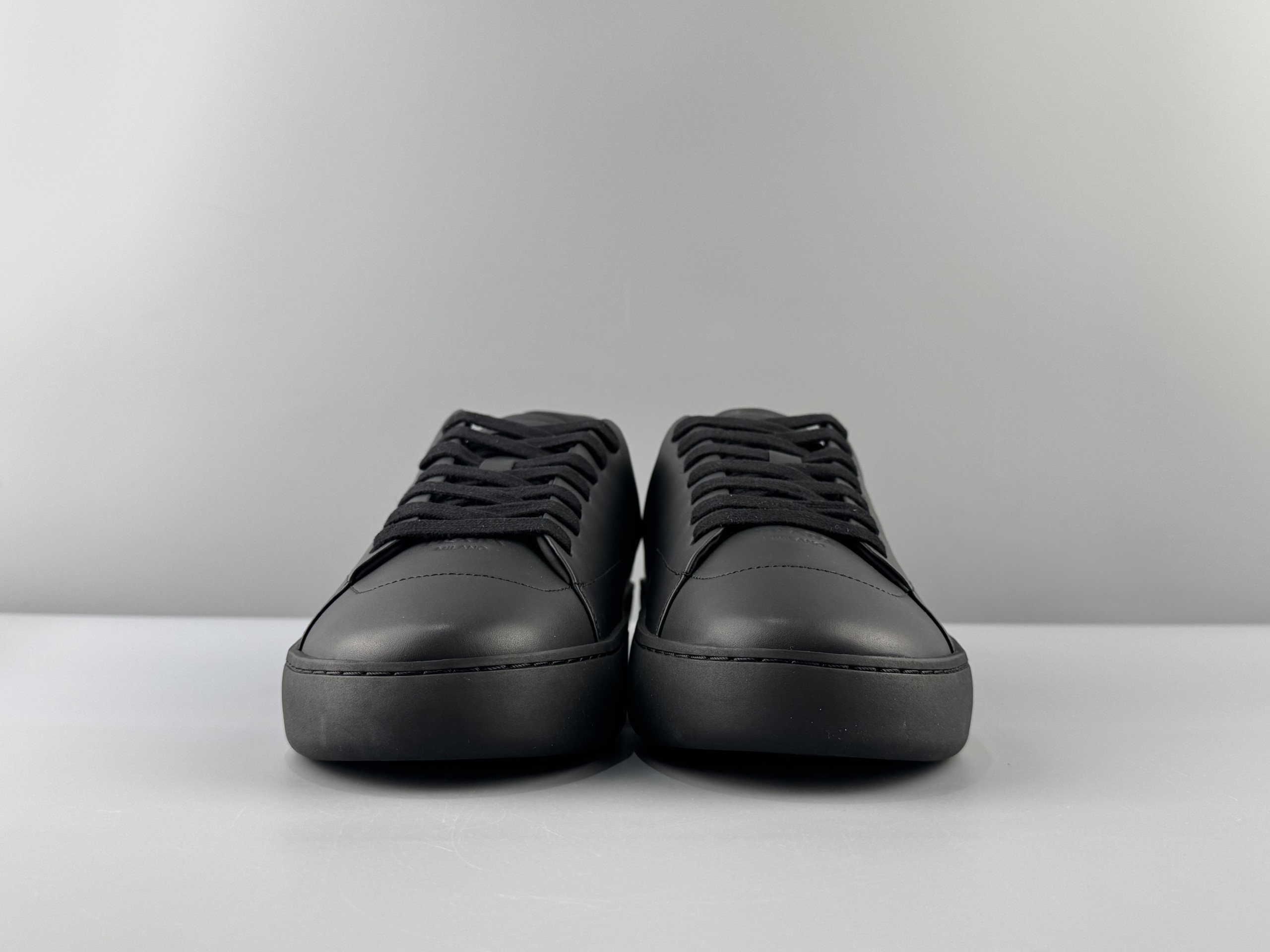 PRADA Court Thick Sole Lace Triangle Logo Low Top Sneakers 4.5cm Men's Size: 38 39 48 41 42 43 44 45 46 (45 46 cannot be returned or exchanged) - Image 6