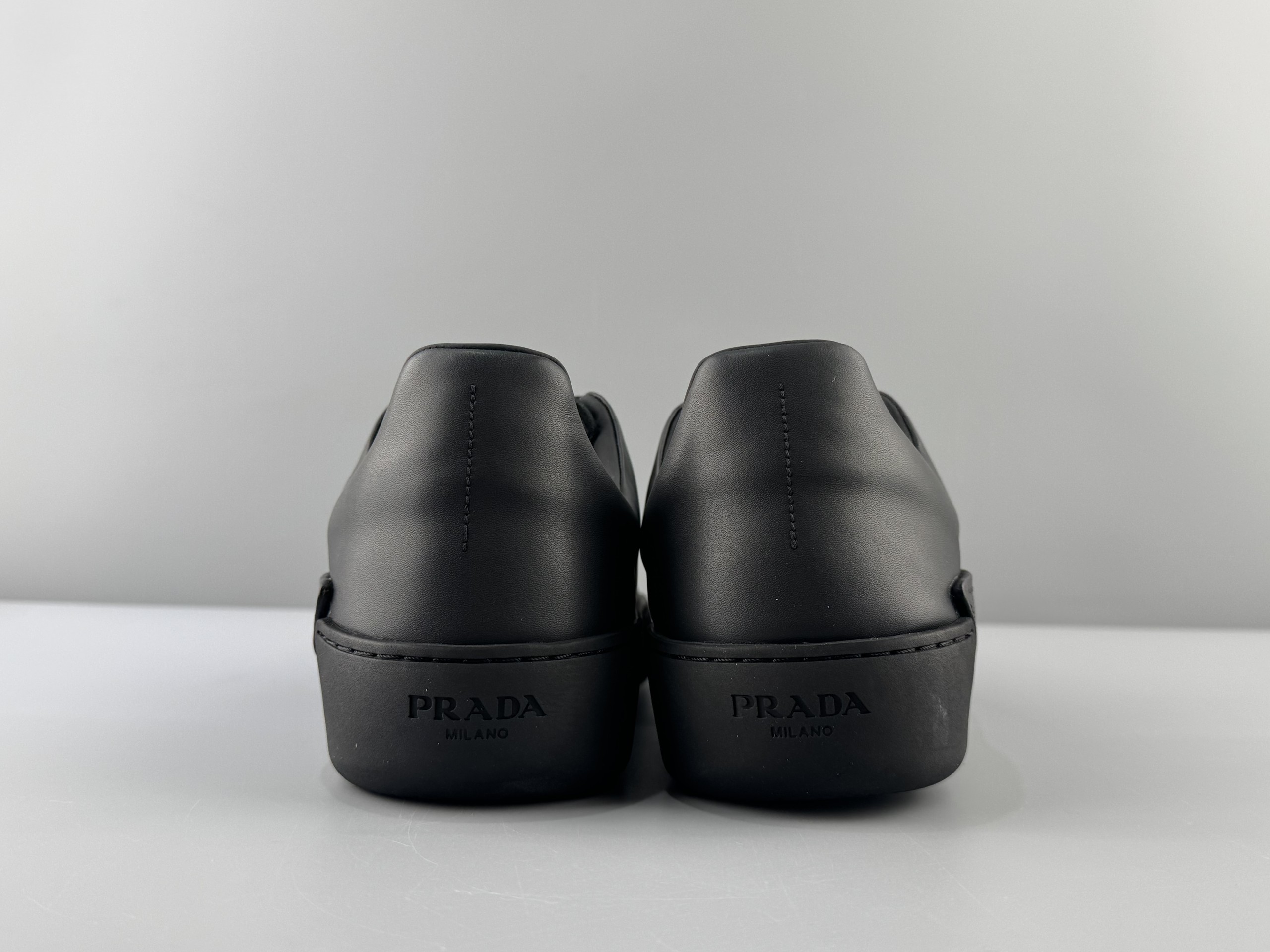 PRADA Court Thick Sole Lace Triangle Logo Low Top Sneakers 4.5cm Men's Size: 38 39 48 41 42 43 44 45 46 (45 46 cannot be returned or exchanged) - Image 7