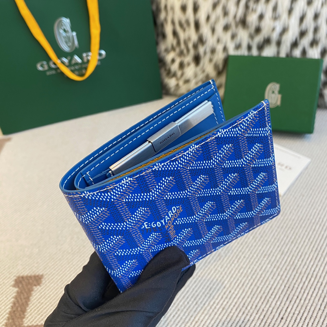 Goyard bifold card holder wallet 5 card slots with coin pocket GOYARD is the only card holder with a coin pocket - Image 2